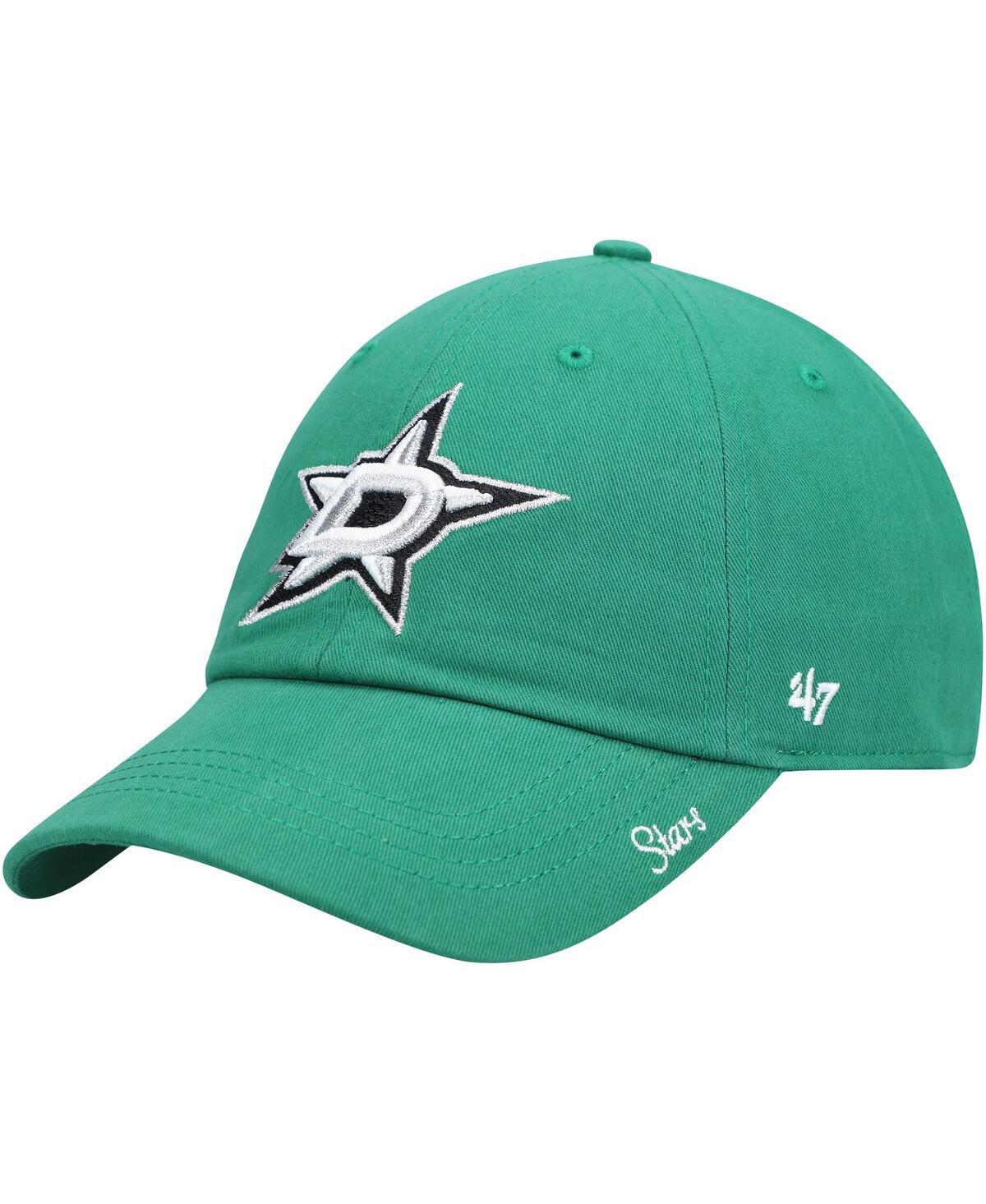 Women's '47 Kelly Green Dallas Stars Team Miata Clean Up Adjustable Hat, Str Green Product Image