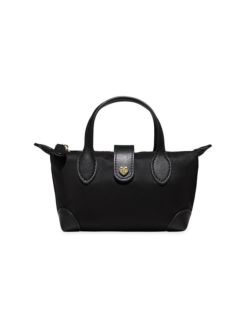 Womens Micro Pouchette Nylon Crossbody Bag Product Image