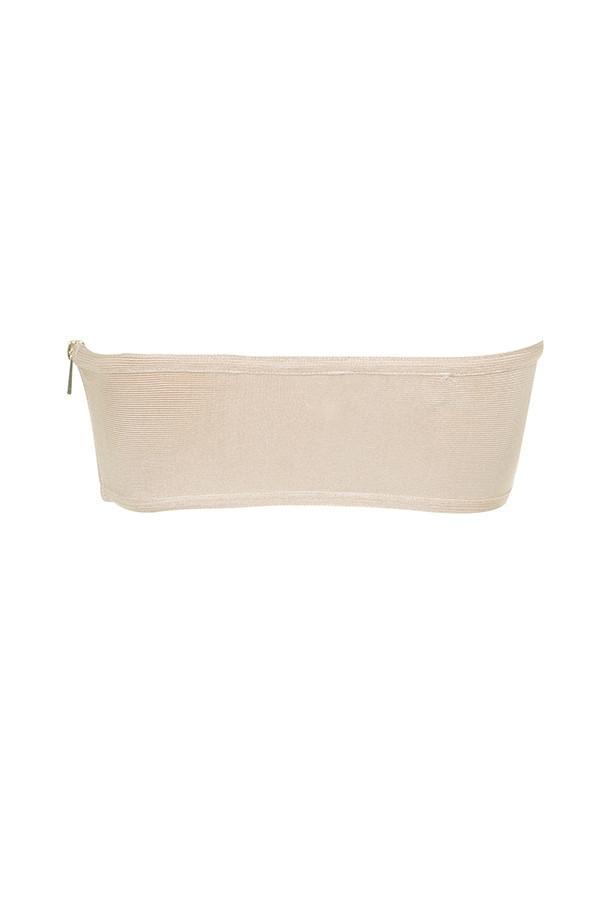 Naked Beige Bandage Strapless Bra Product Image