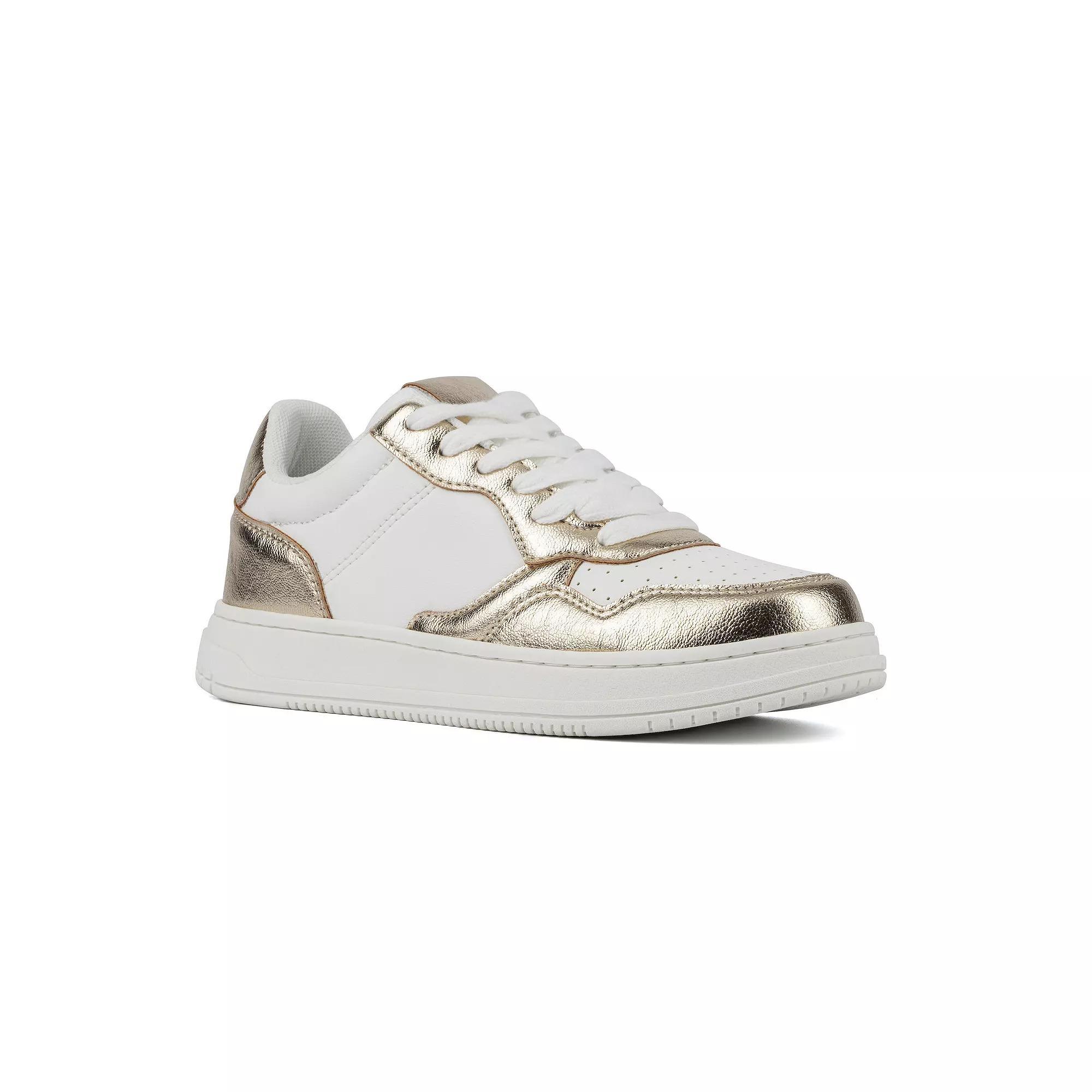 Olivia Miller Women's Grace Sneakers, Size: 7, Silver Product Image