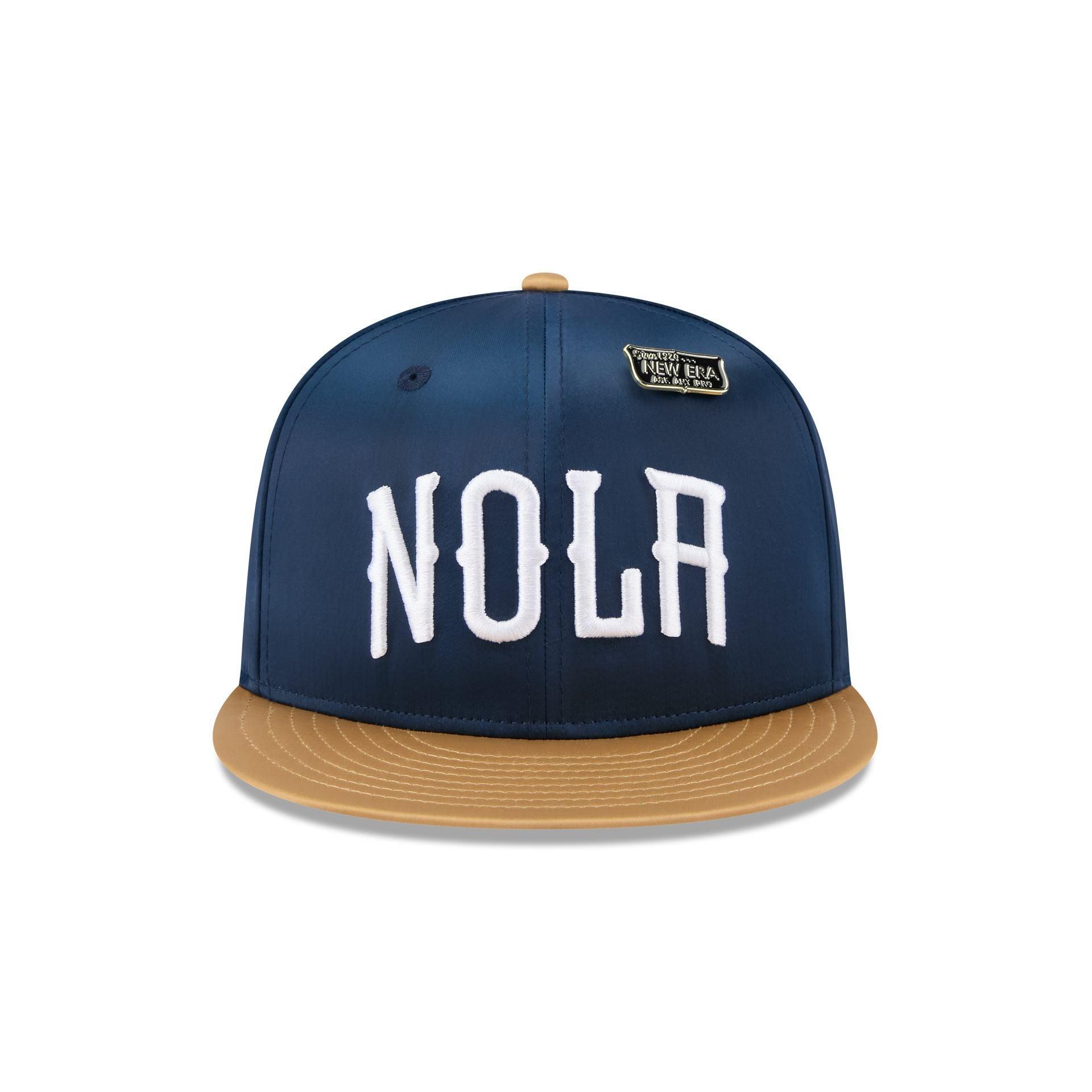 New Orleans Pelicans Spring Satin 59FIFTY Fitted Hat Male Product Image