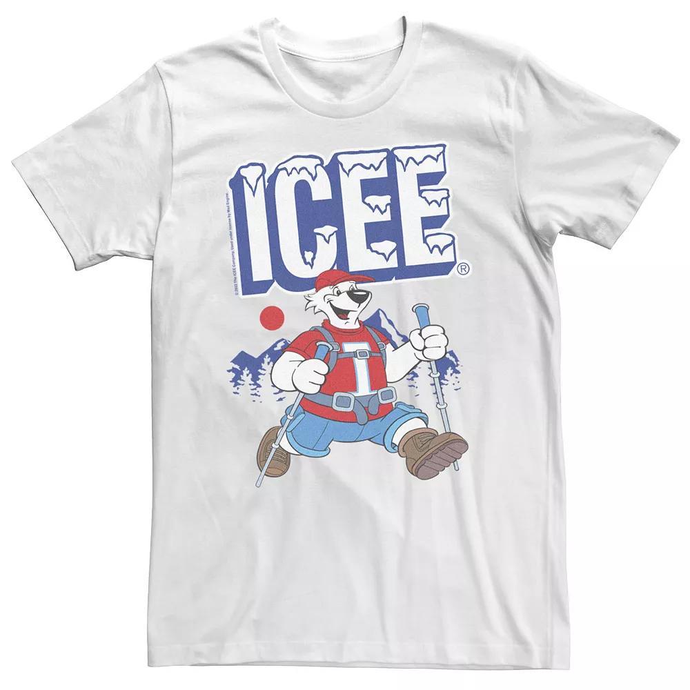 Big & Tall ICEE Hiking Polar Bear Tee, Men's, Size: 5XL, White Product Image