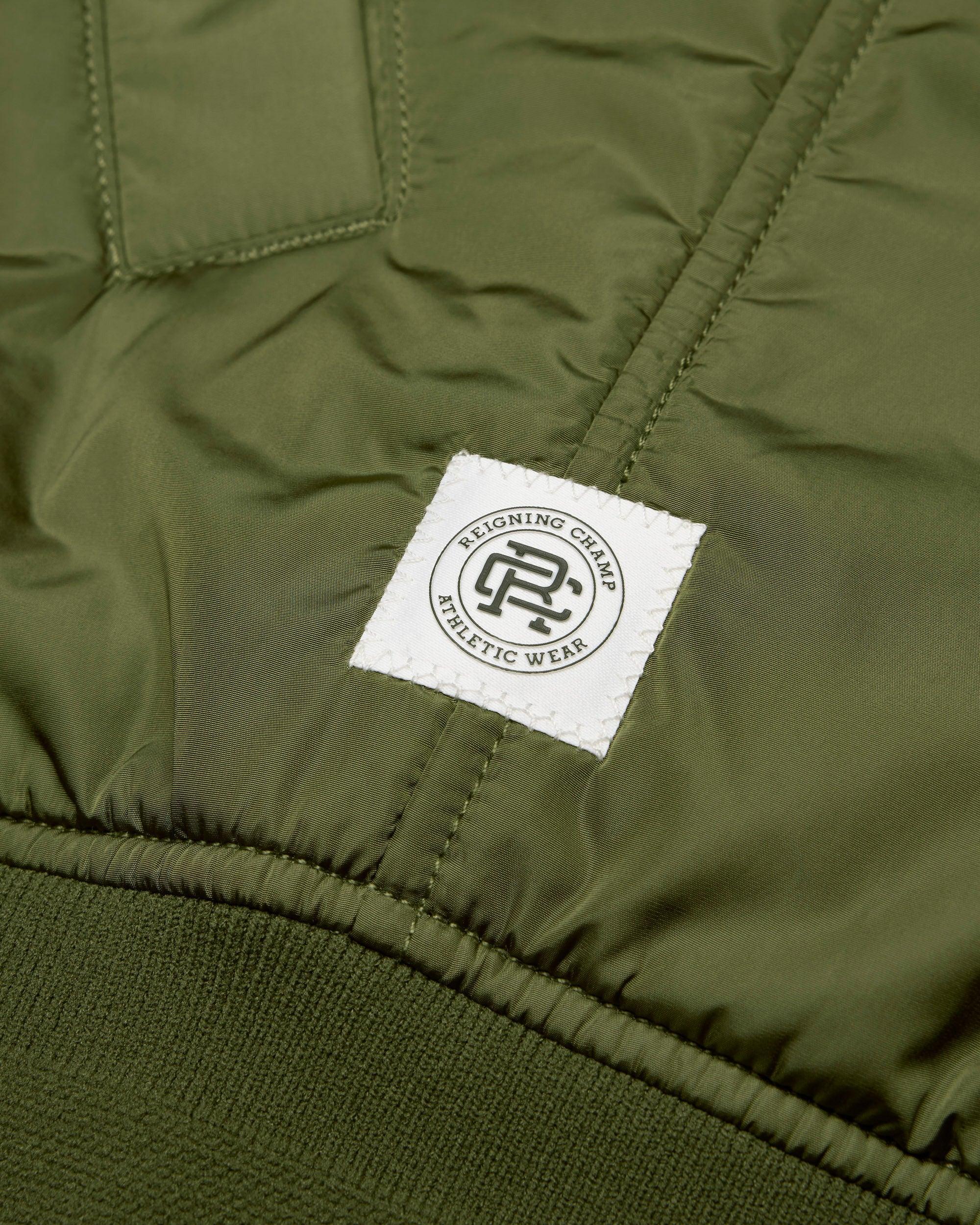 Econyl Satin Nylon Stadium Jacket - Vault Male Product Image