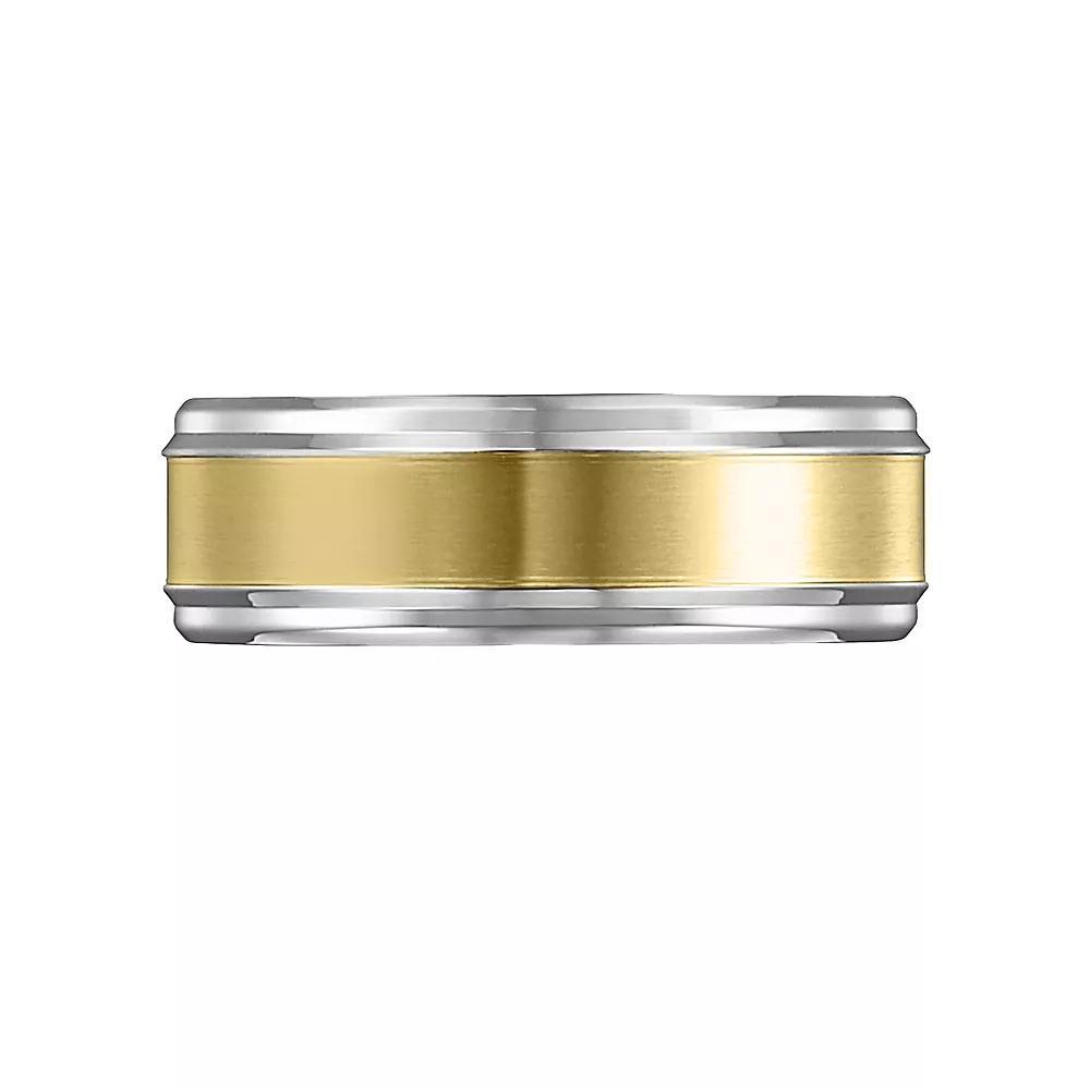 AXL Stainless Steel Two Tone Men's Wedding Band, Size: 11 Product Image