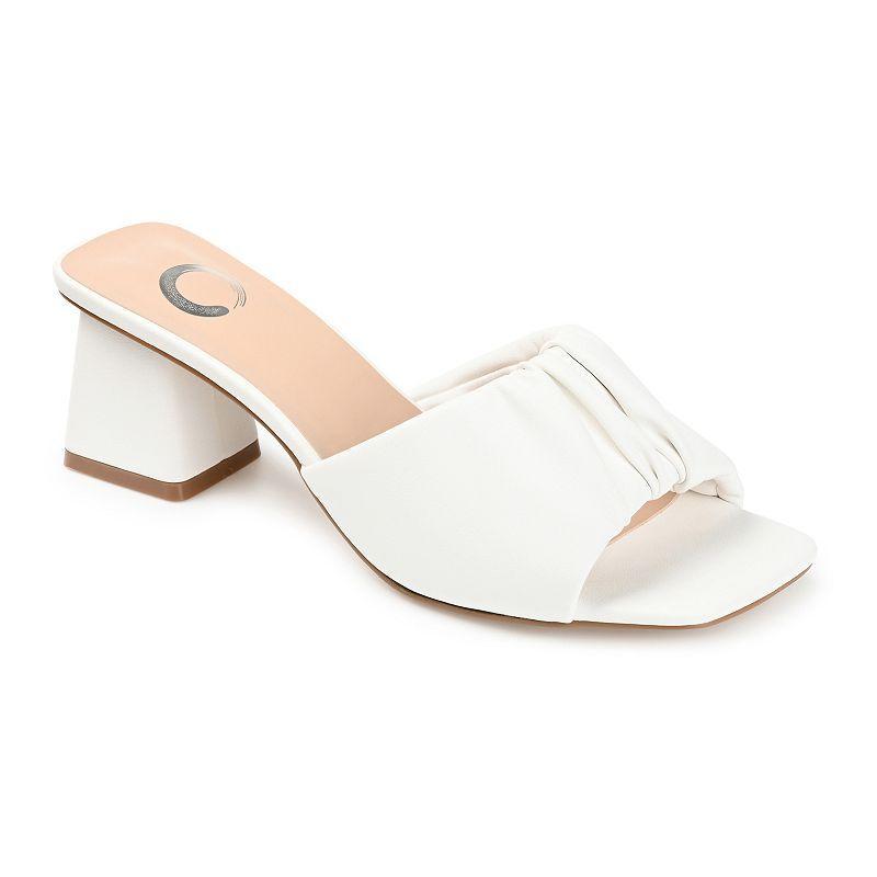 Journee Briarr Women's Heeled Slide Sandals, Size: 9.5 Product Image