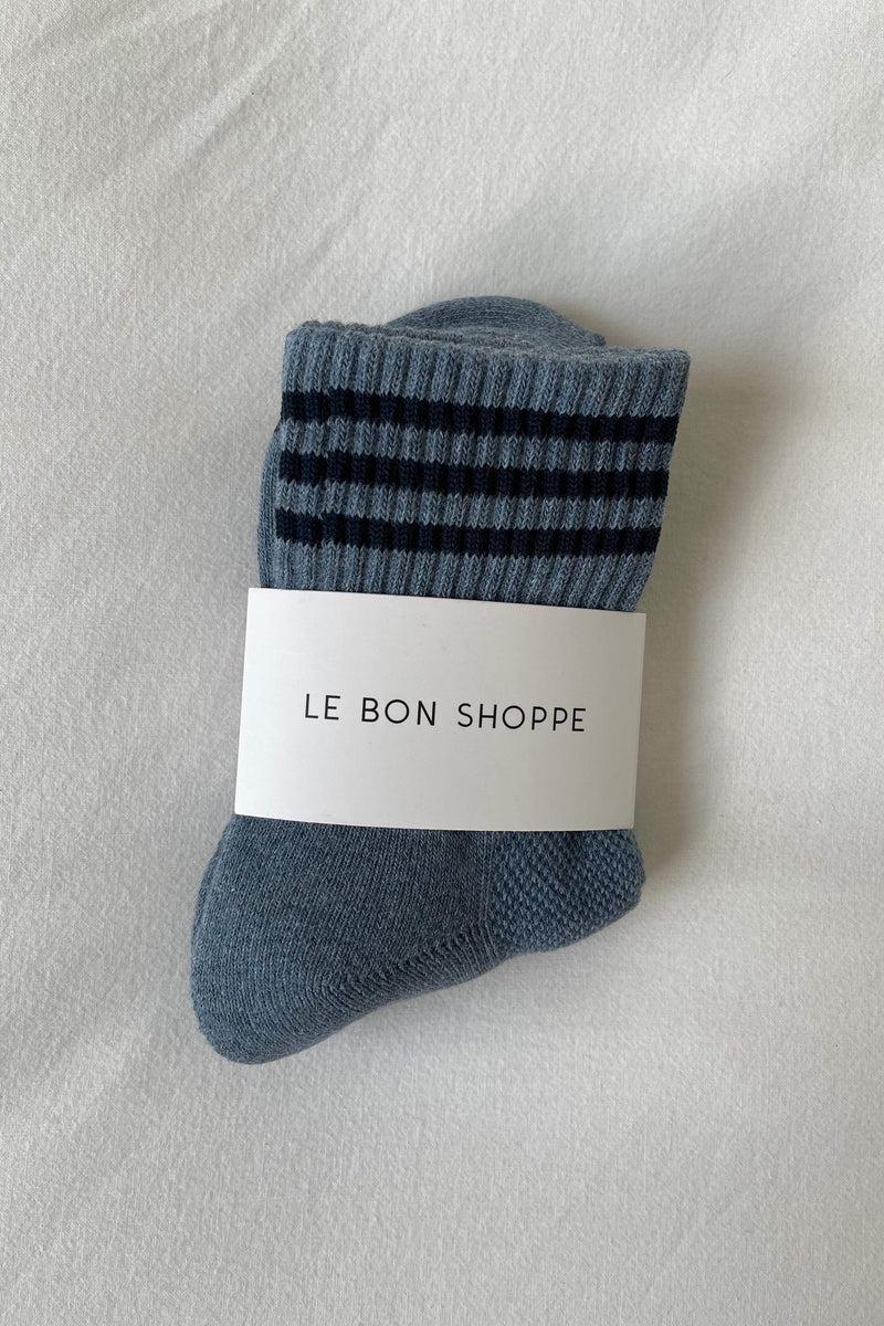 Le Bon Shoppe Girlfriend Socks - Indigo Product Image