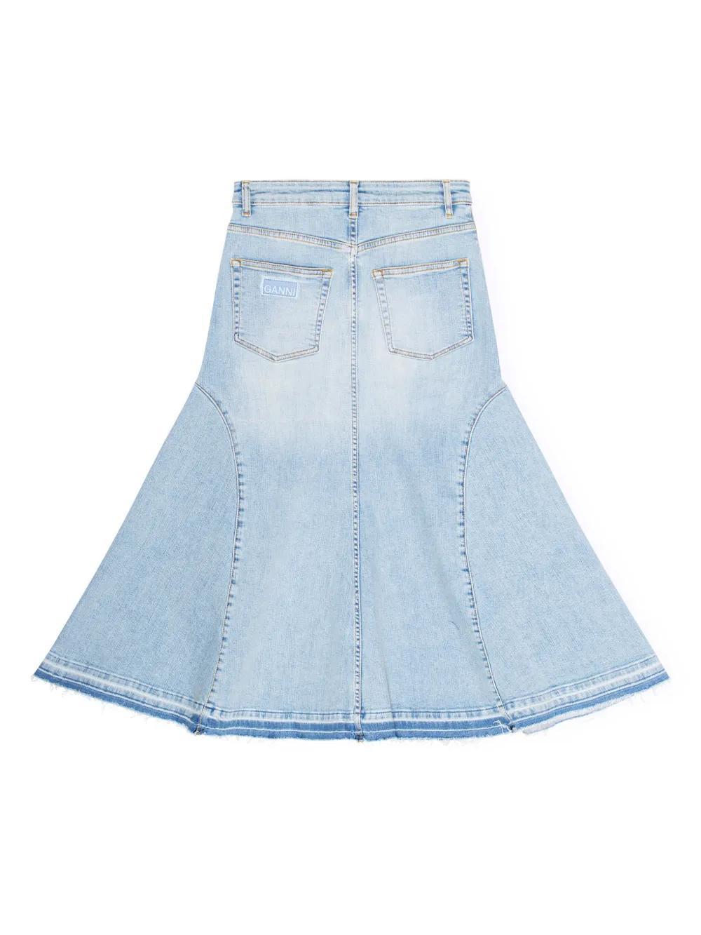 A-line denim skirt  Product Image