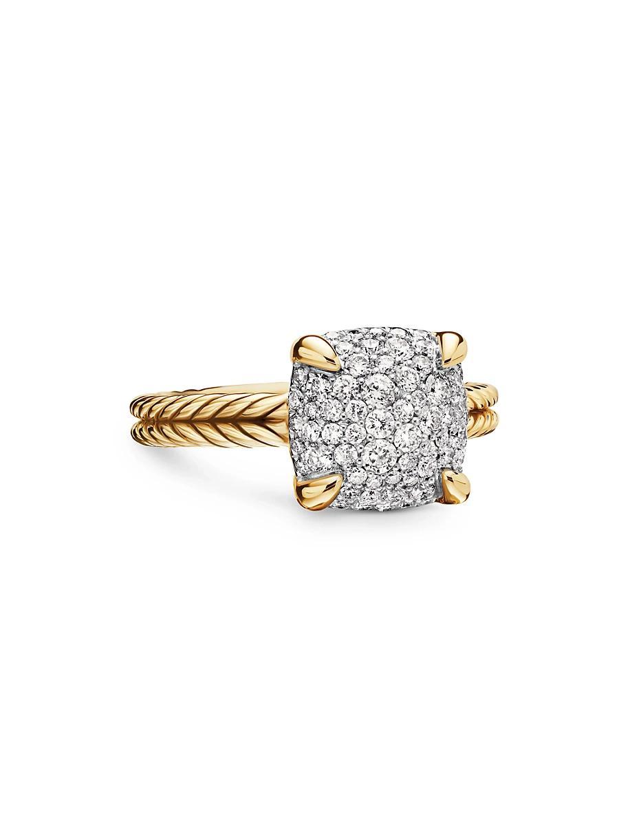 Womens Chatelaine Ring in 18K Yellow Gold Product Image