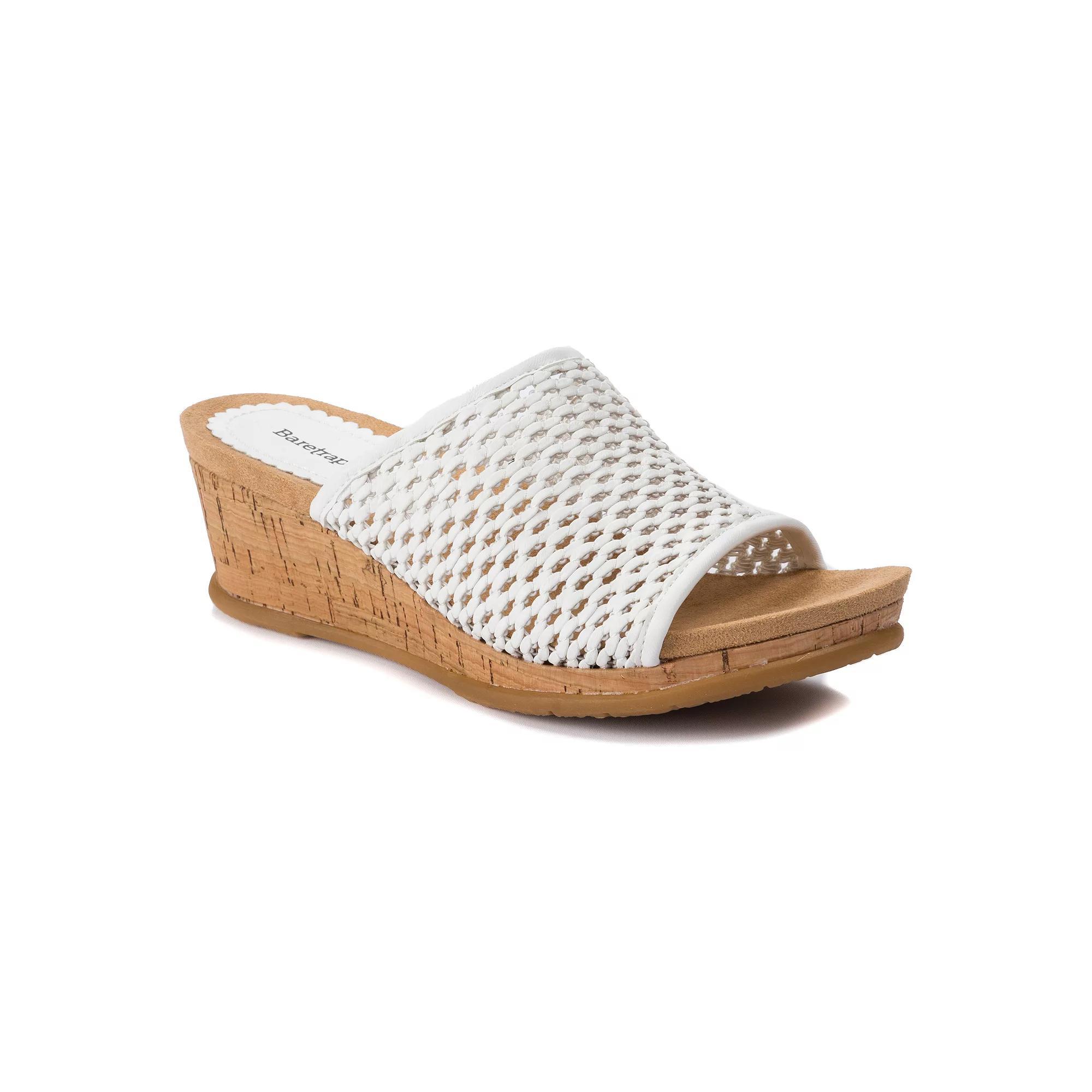 Baretraps Flossey Women's Wedge Sandals, Size: 8, White Product Image