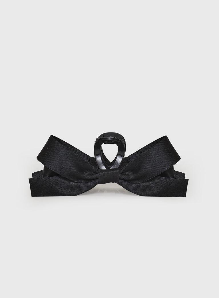Coecoe Hair Clip Black Product Image