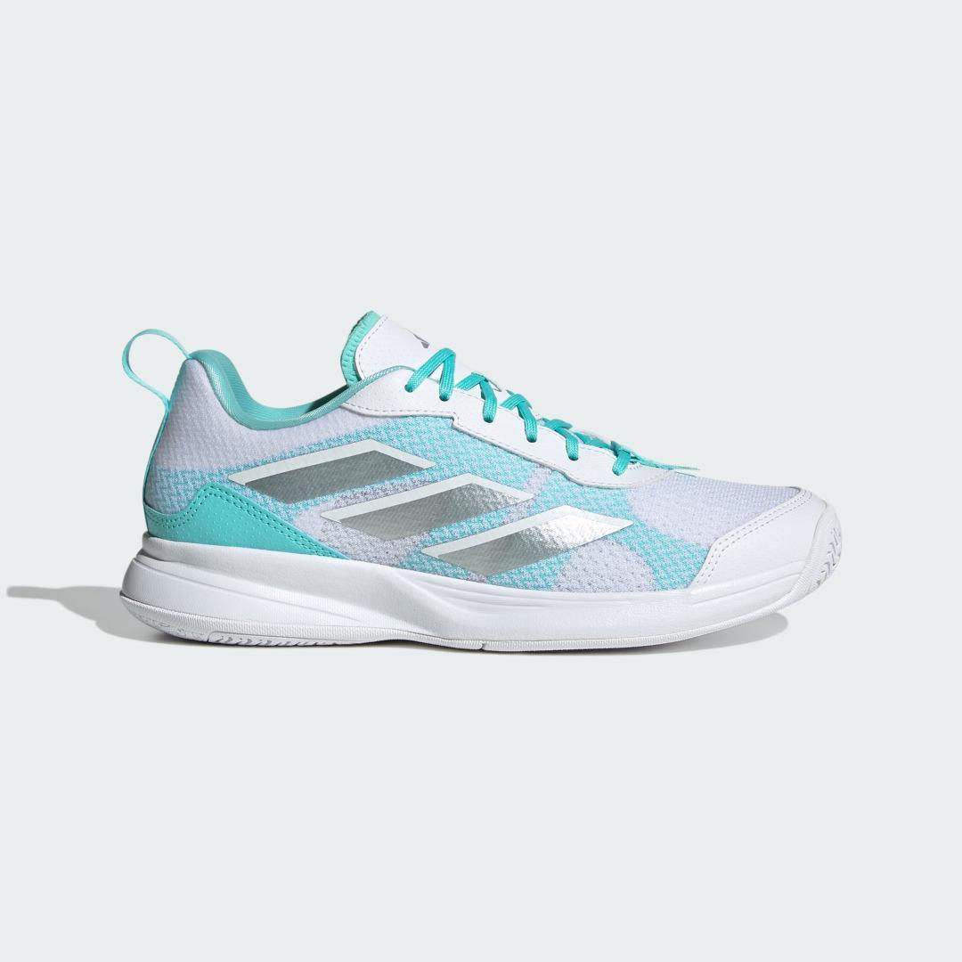 adidas Avaflash Low Tennis Shoes Core White 10 Womens Product Image