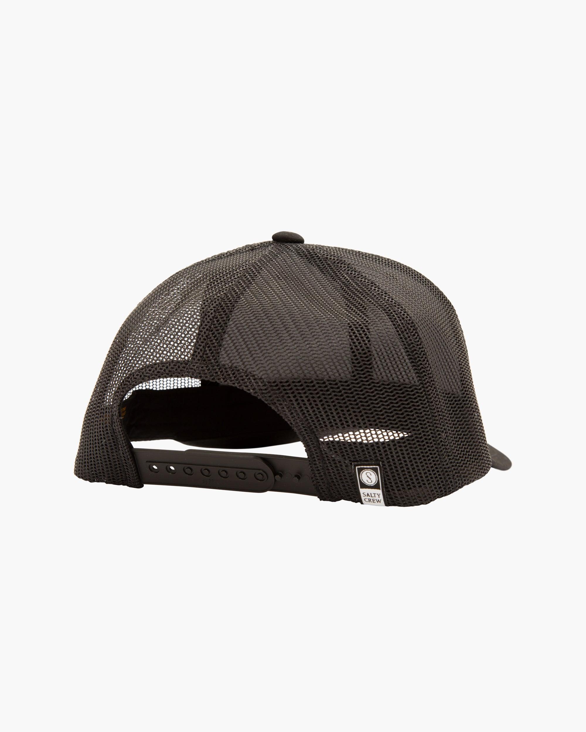 Bruce Retro Trucker Hat - Black Male Product Image