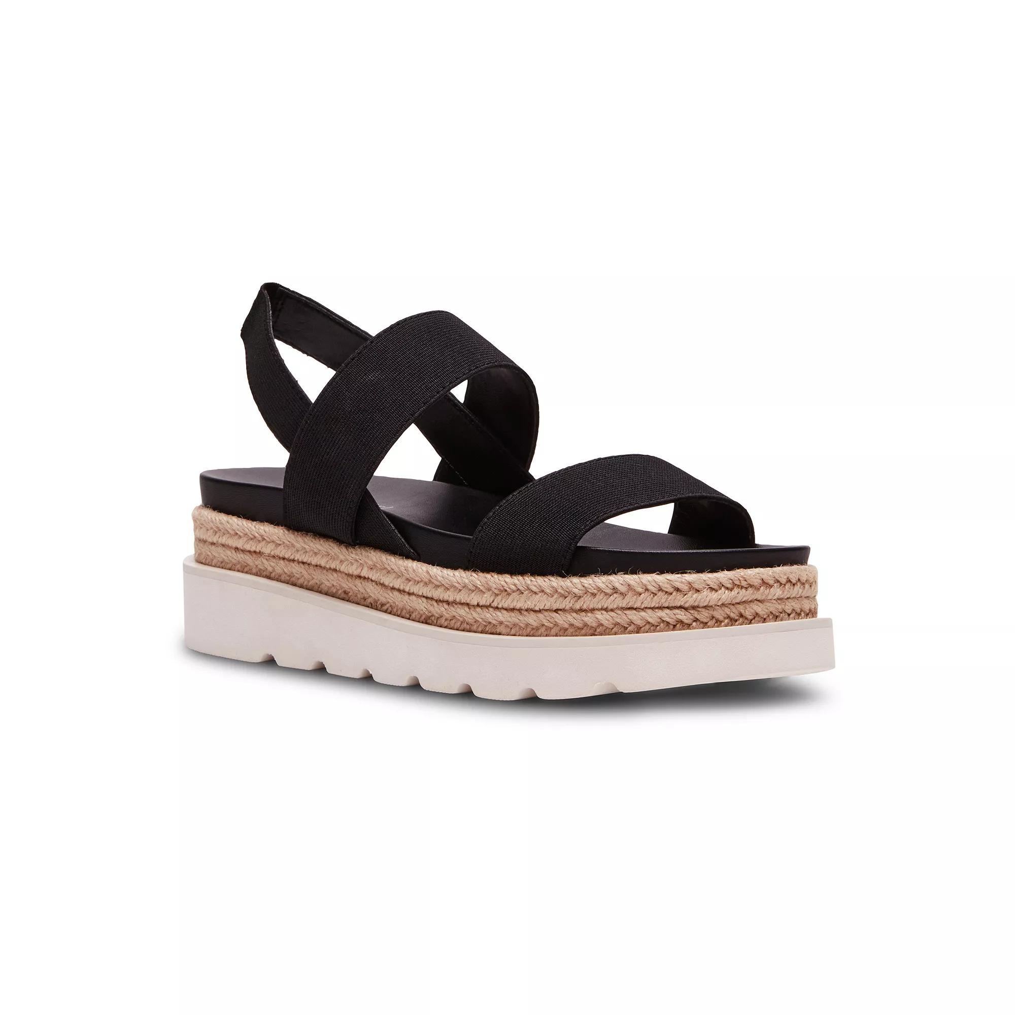 madden girl Marccyy Women's Platform Sandals, Size: 9, Black Product Image