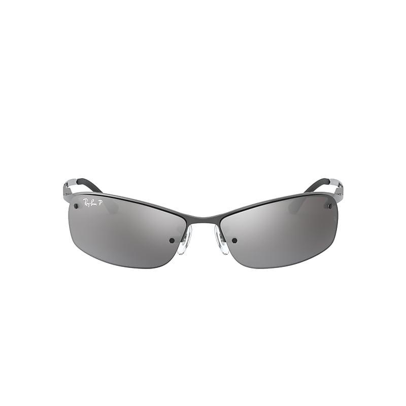 Ray-Ban Rb3183 Sunglasses Frame Grey Lenses Polarized Product Image