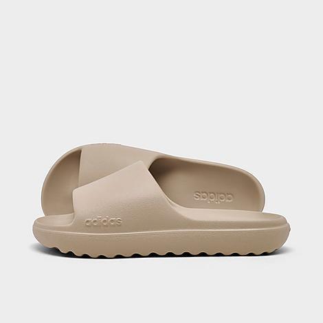 Adidas Women's adilette Lumia Slide Sandals in Brown/Clay Brown Size 7 Product Image