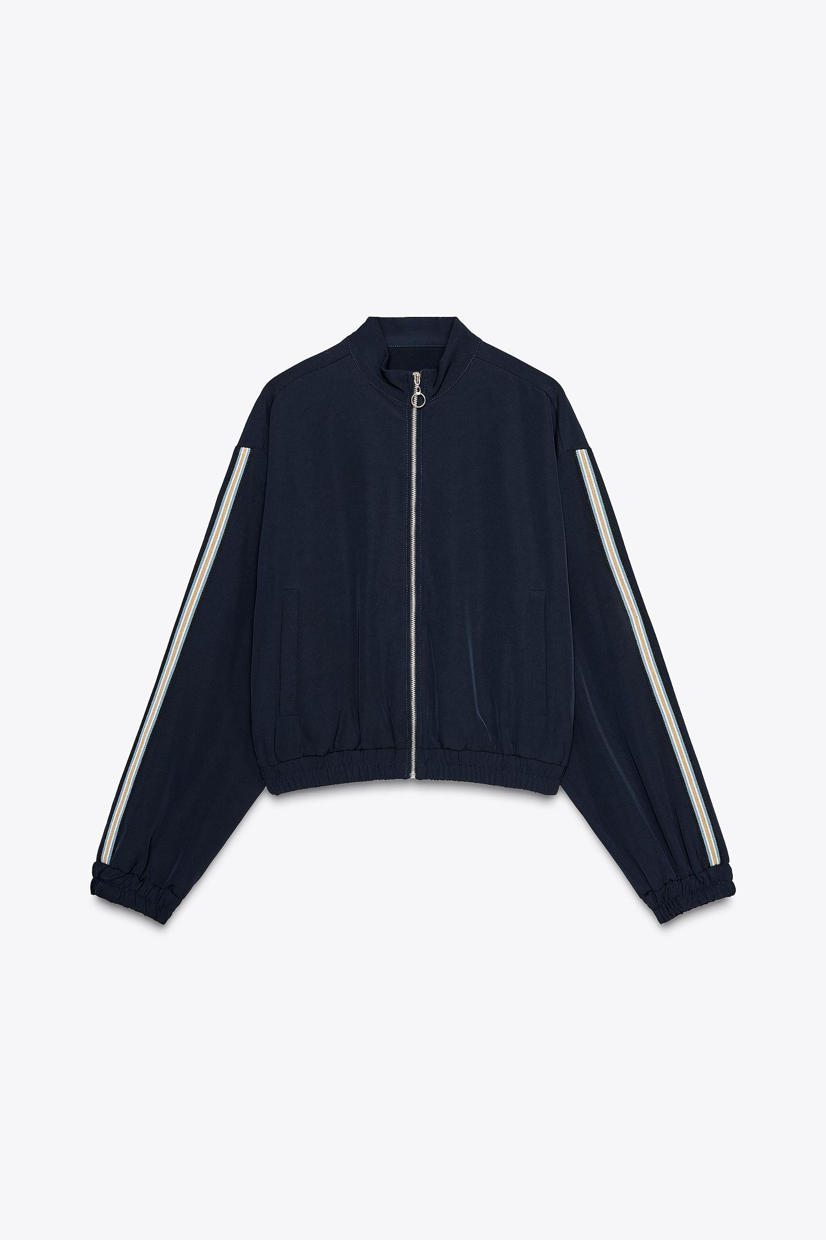 JACKET WITH SIDE STRIPES Product Image