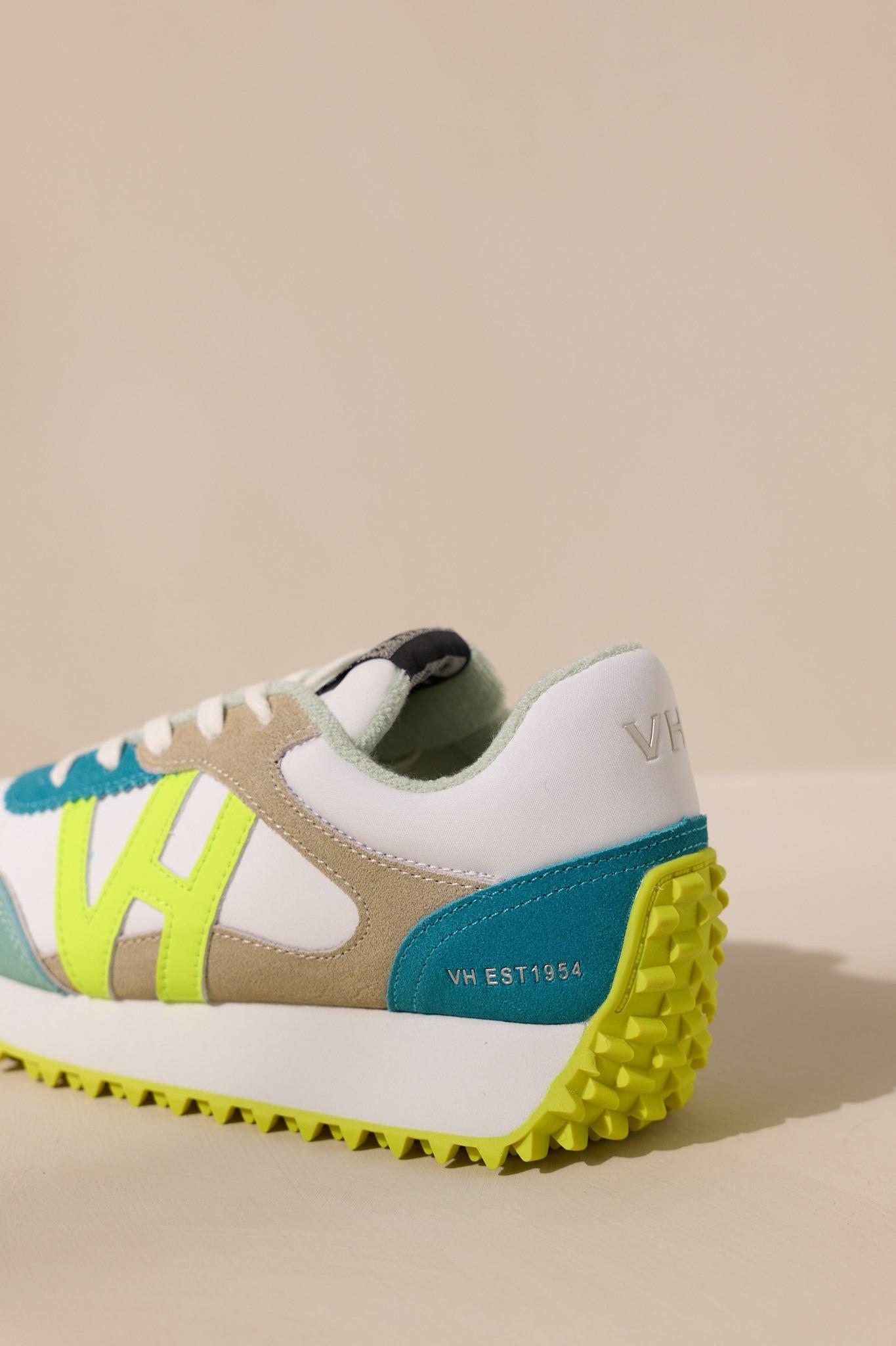 Vintage Havana Cosmic 5 Neon Yellow Multi Sneakers Product Image