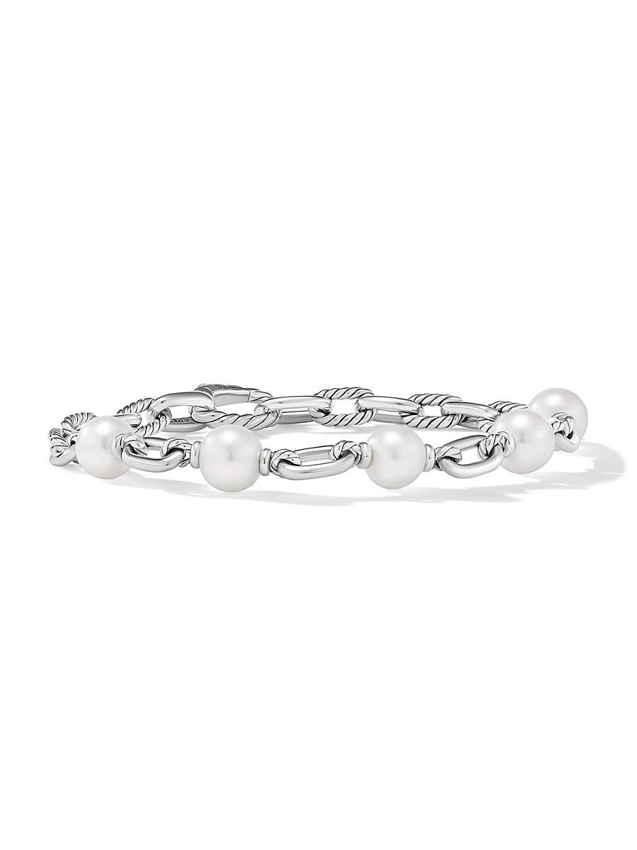 Mens DY Madison Chain Bracelet in Sterling Silver Product Image