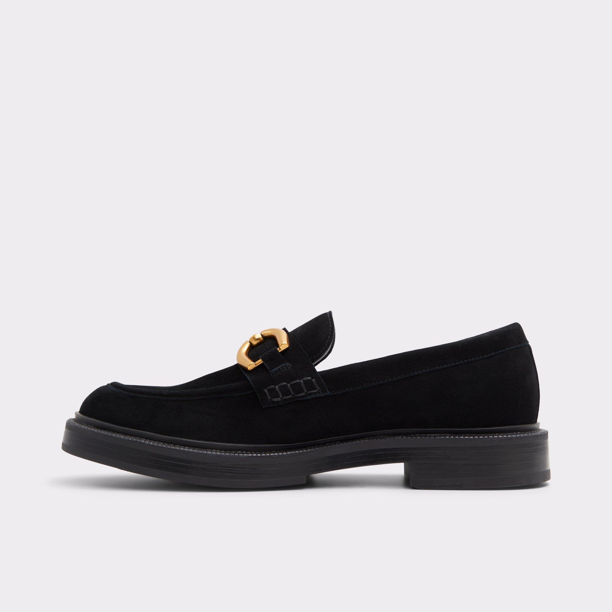 Norris Black Leather Suede Men's Dress Shoes | ALDO US Product Image