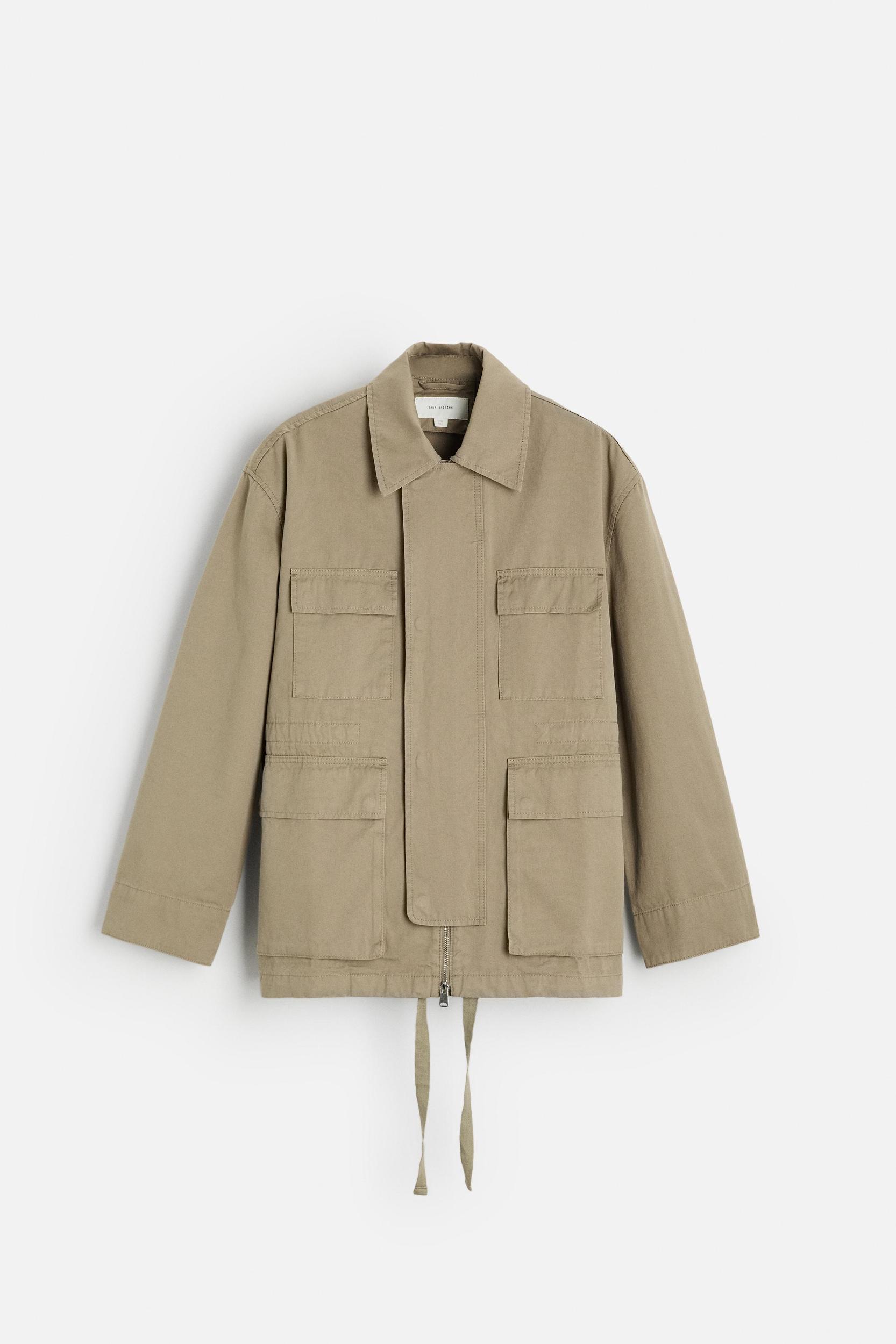 WASHED CANVAS PARKA Product Image