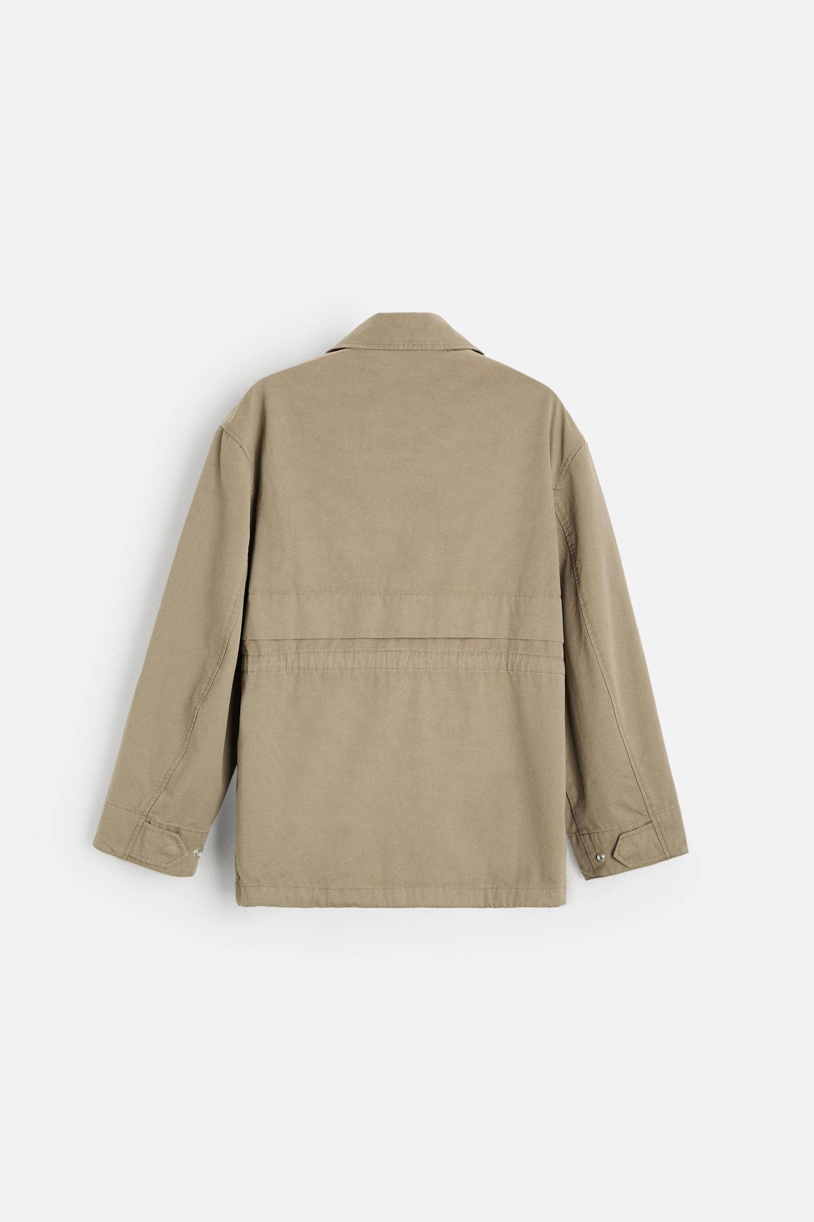 WASHED CANVAS PARKA Product Image