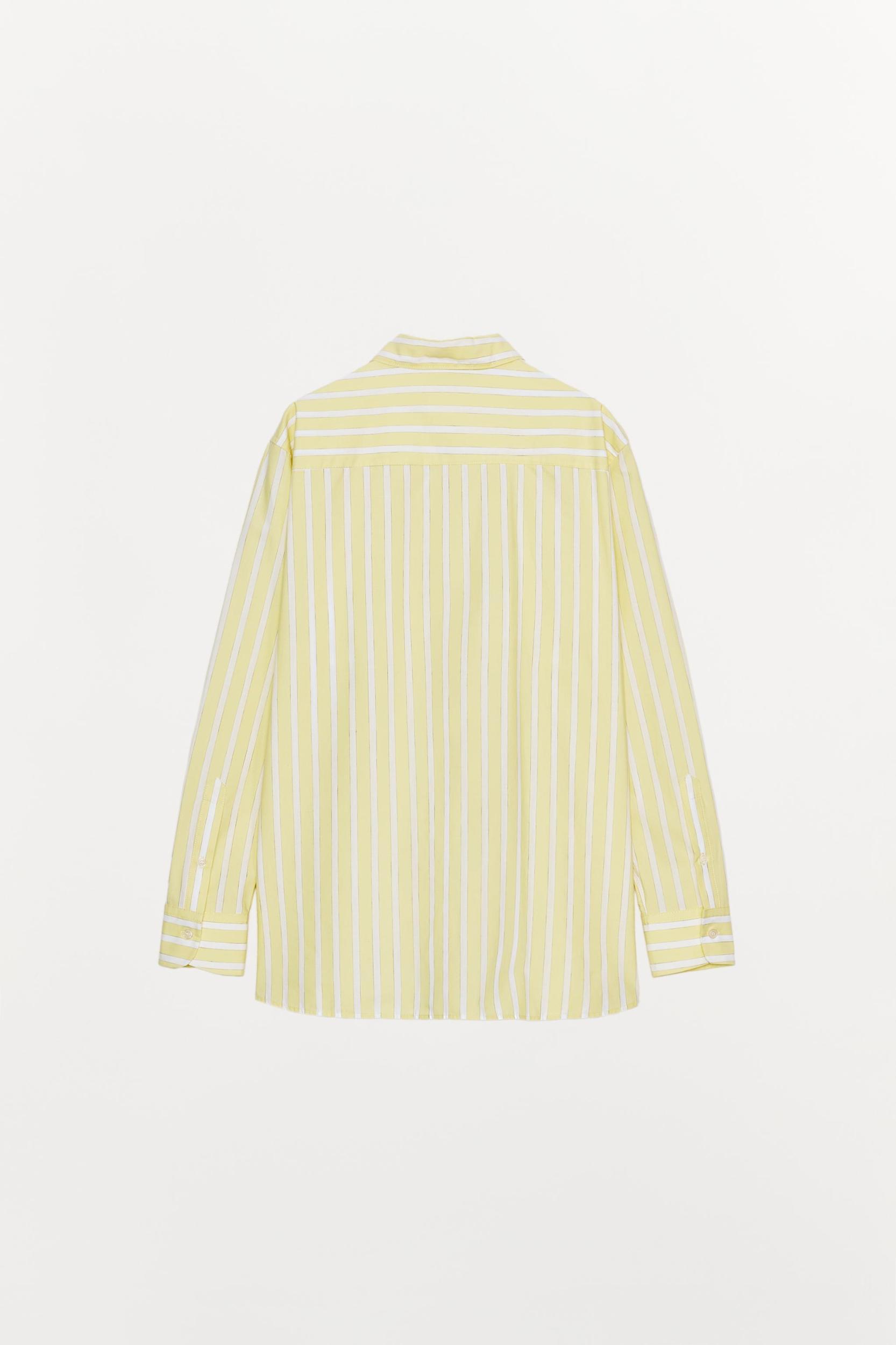 STRIPED PAJAMA SHIRT Product Image
