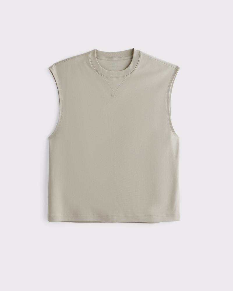 YPB Heavyweight Cotton Extended Shoulder Tank Product Image