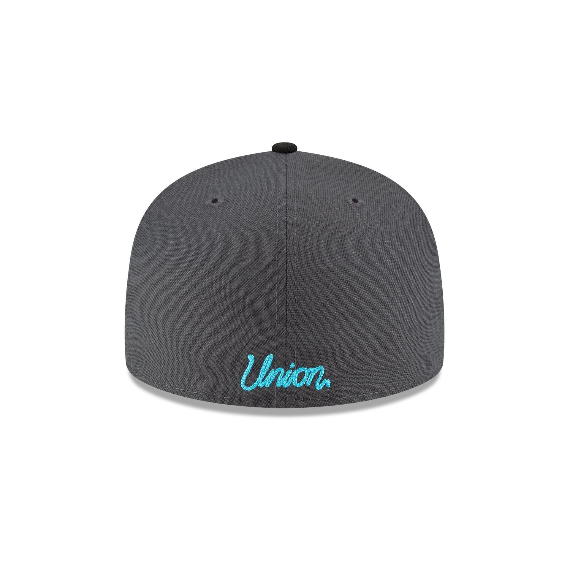 Union X Los Angeles Dodgers Gray 59FIFTY Fitted Hat Male Product Image