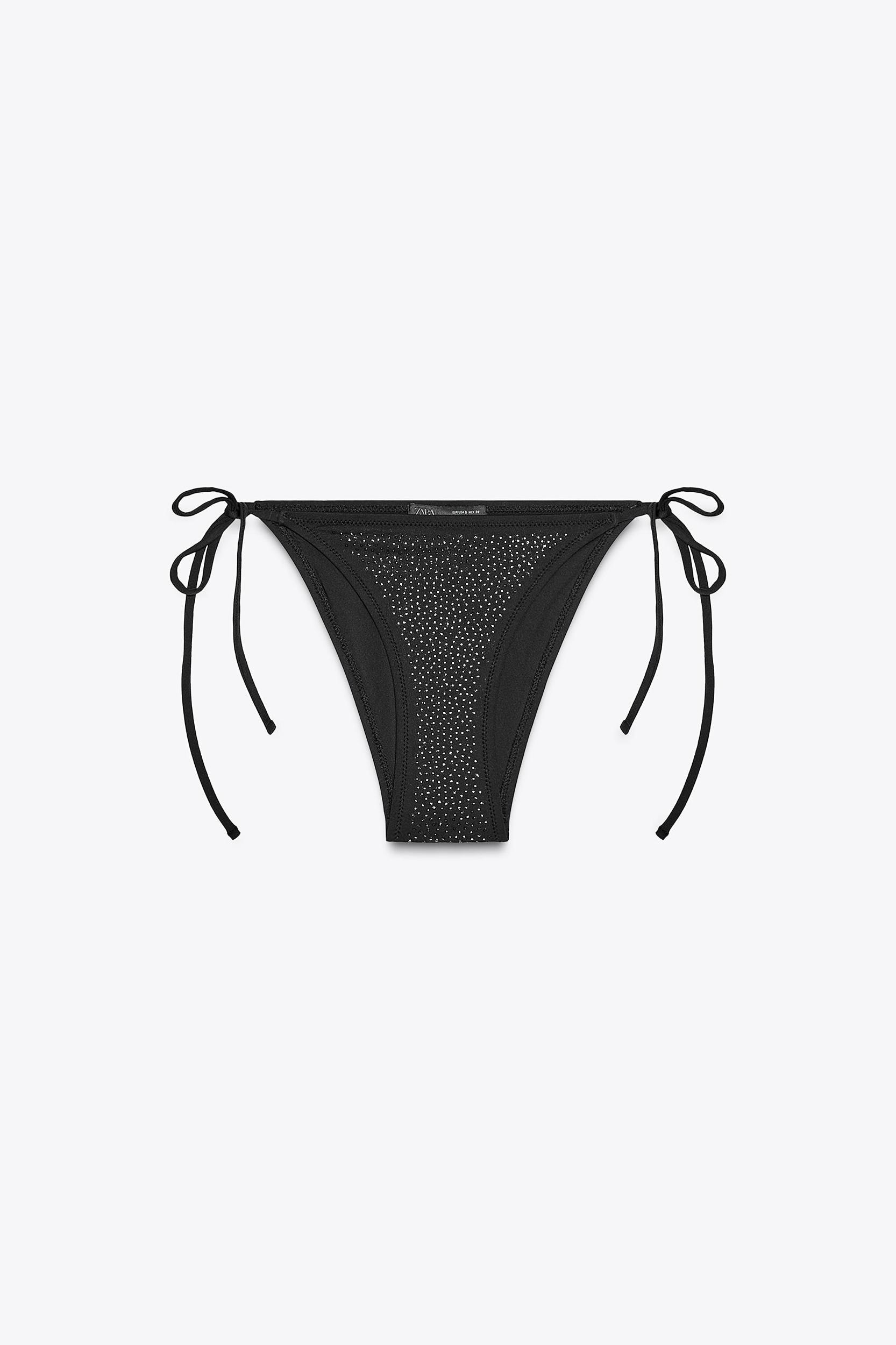 RHINESTONE BIKINI BOTTOMS Product Image