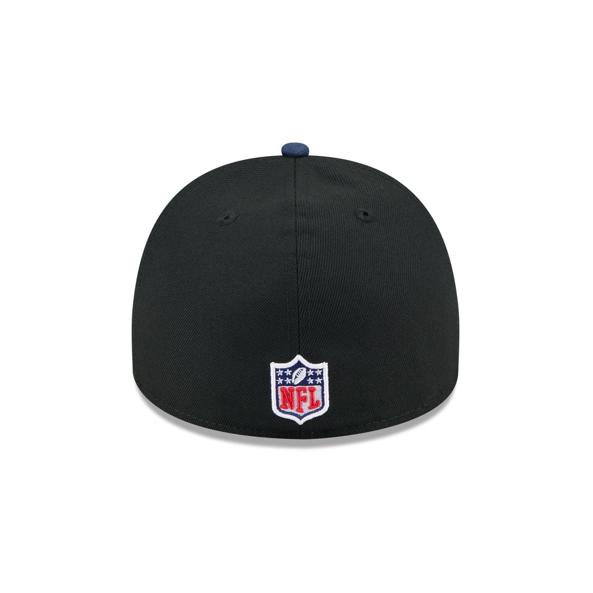 Atlanta Braves Black Script Safety Pin 59FIFTY A-Frame Fitted Hat Male Product Image