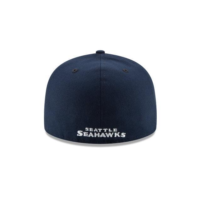 Atlanta Braves Black and White Basic 59FIFTY Fitted Hat Male Product Image