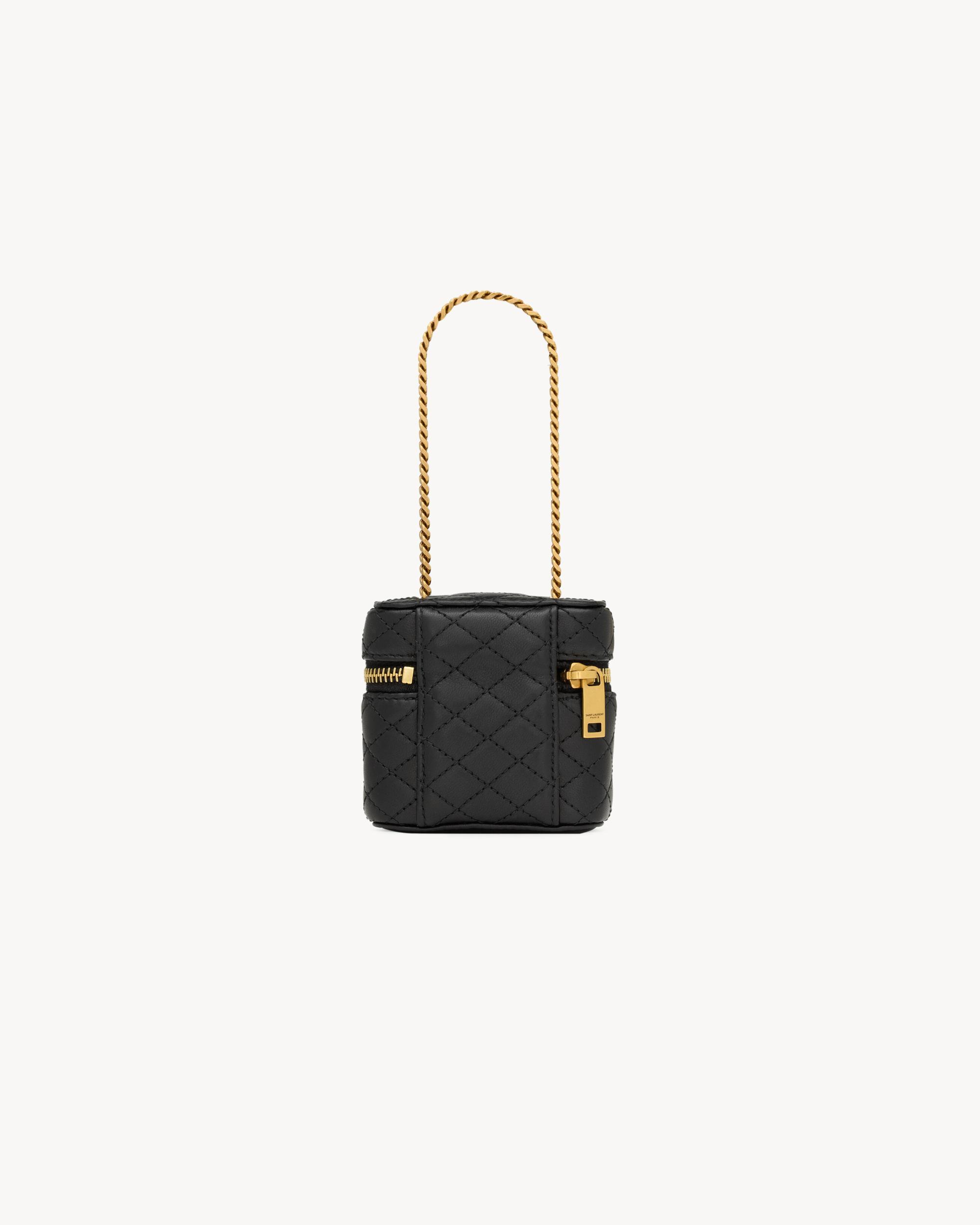 GABY vanity bag charm in lambskin Product Image