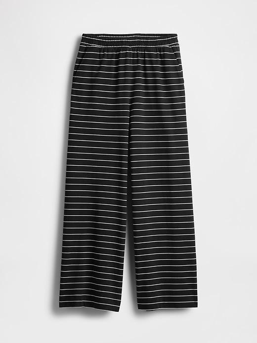 Heavyweight Organic Cotton Wide-Leg Pants Product Image