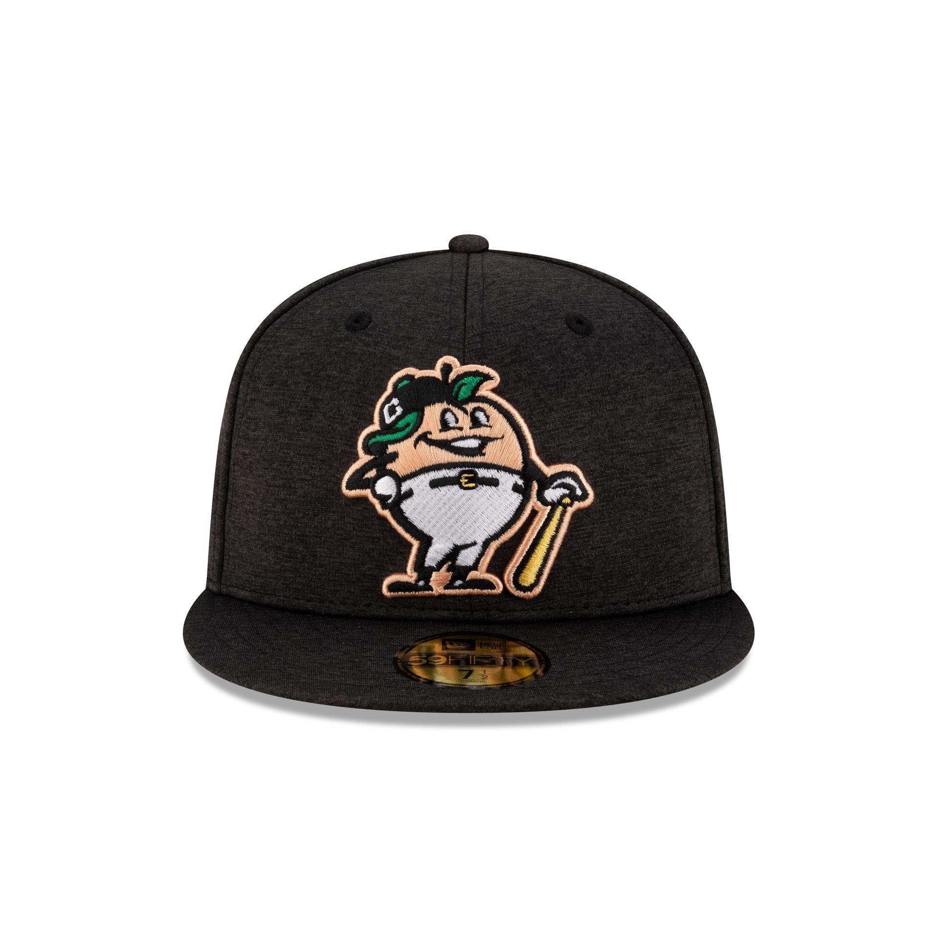 Columbus Clingstones Shadow Tech Black 59FIFTY Fitted Hat Male Product Image