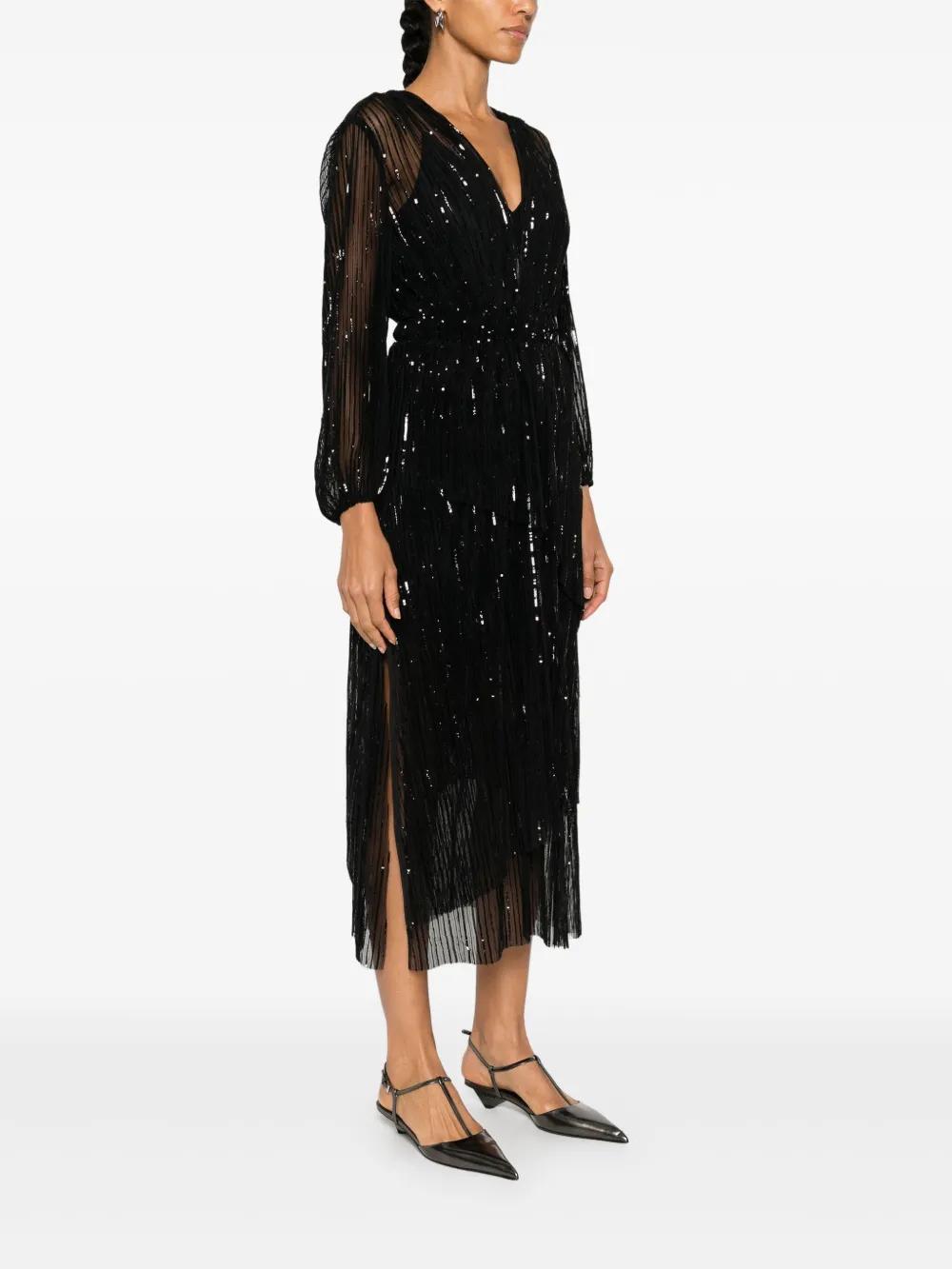 sequinned maxi dress Product Image