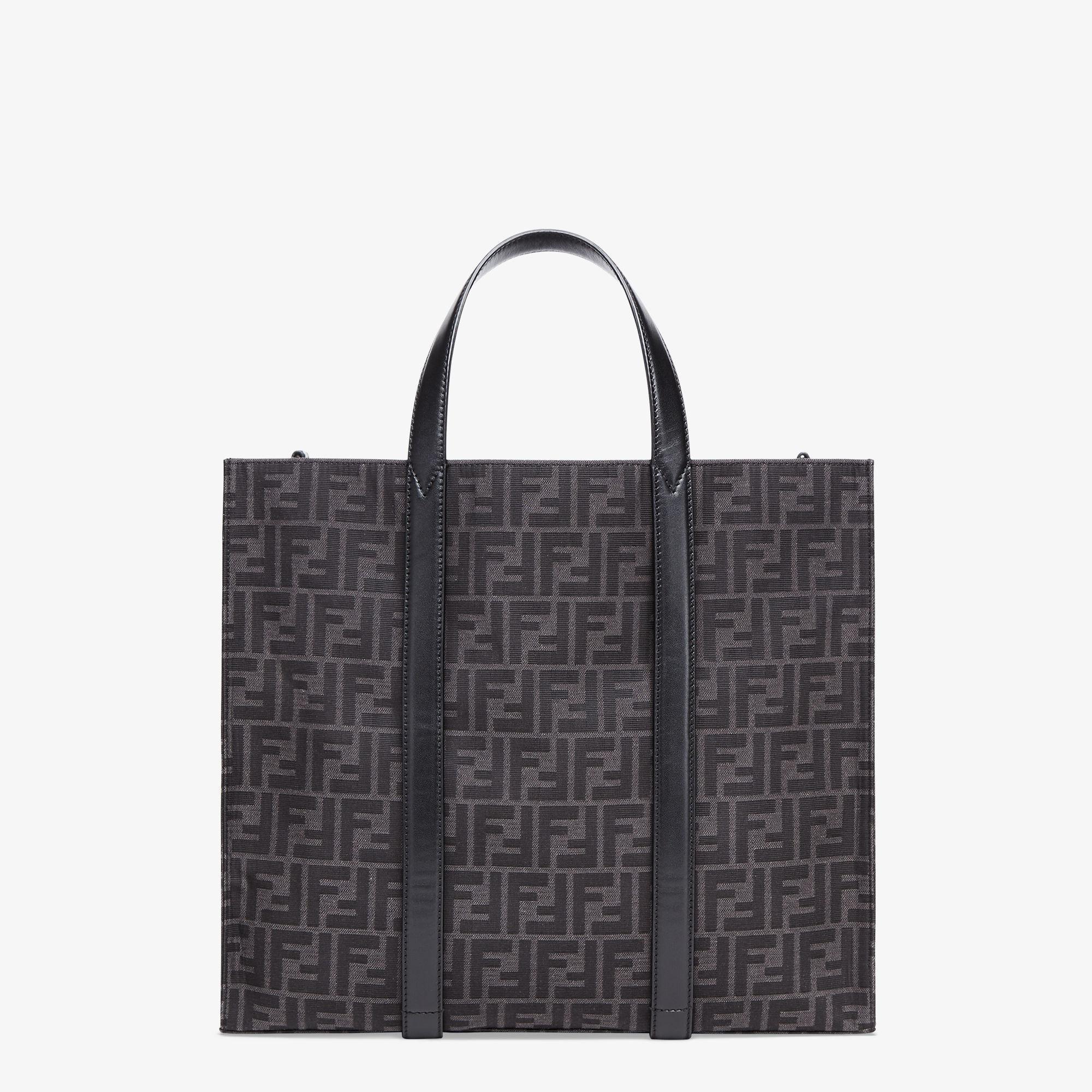 FF Jacquard ShopperFF jacquard fabric bag Product Image