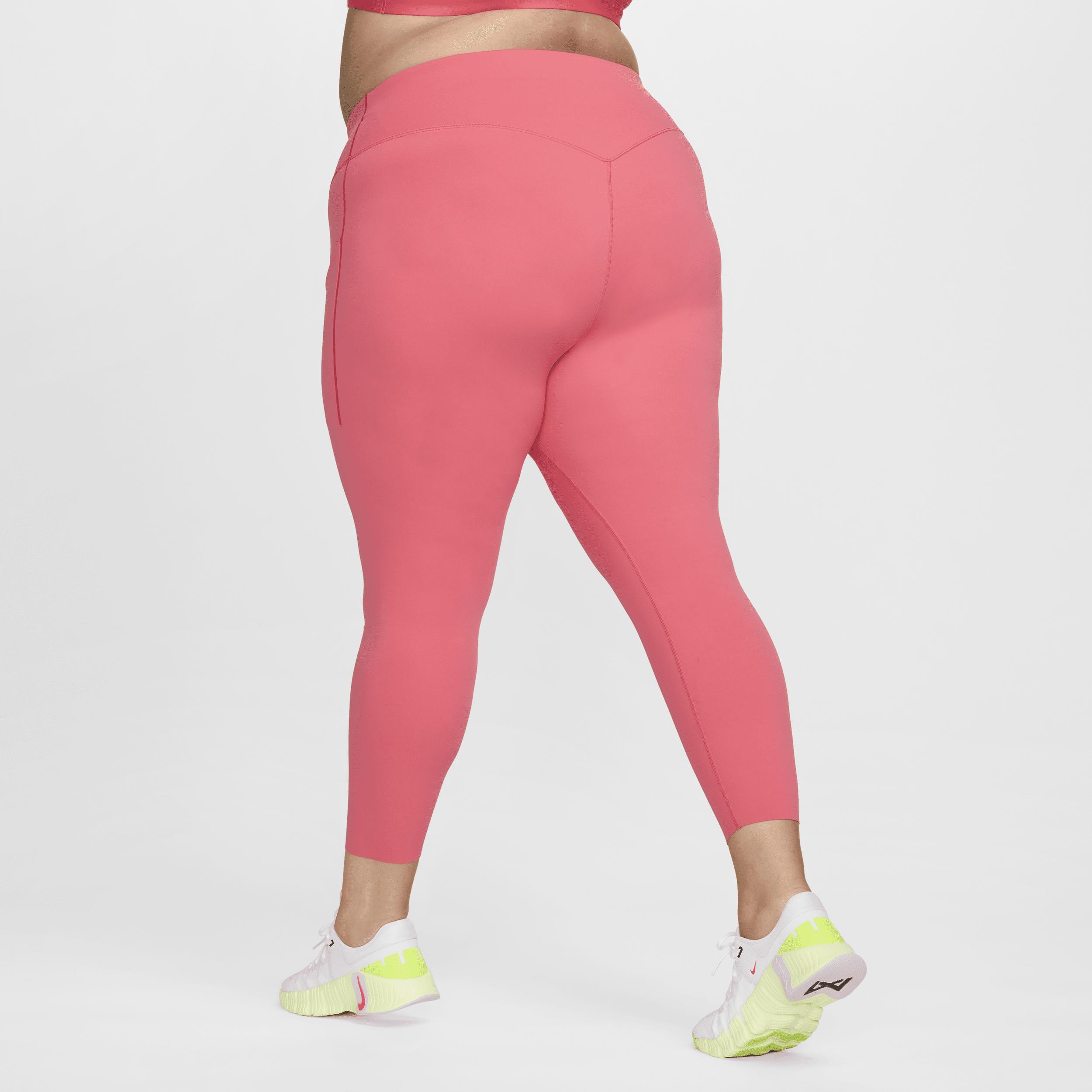 Nike Women's Universa Medium-Support High-Waisted 7/8 Leggings with Pockets (Plus Size) Product Image