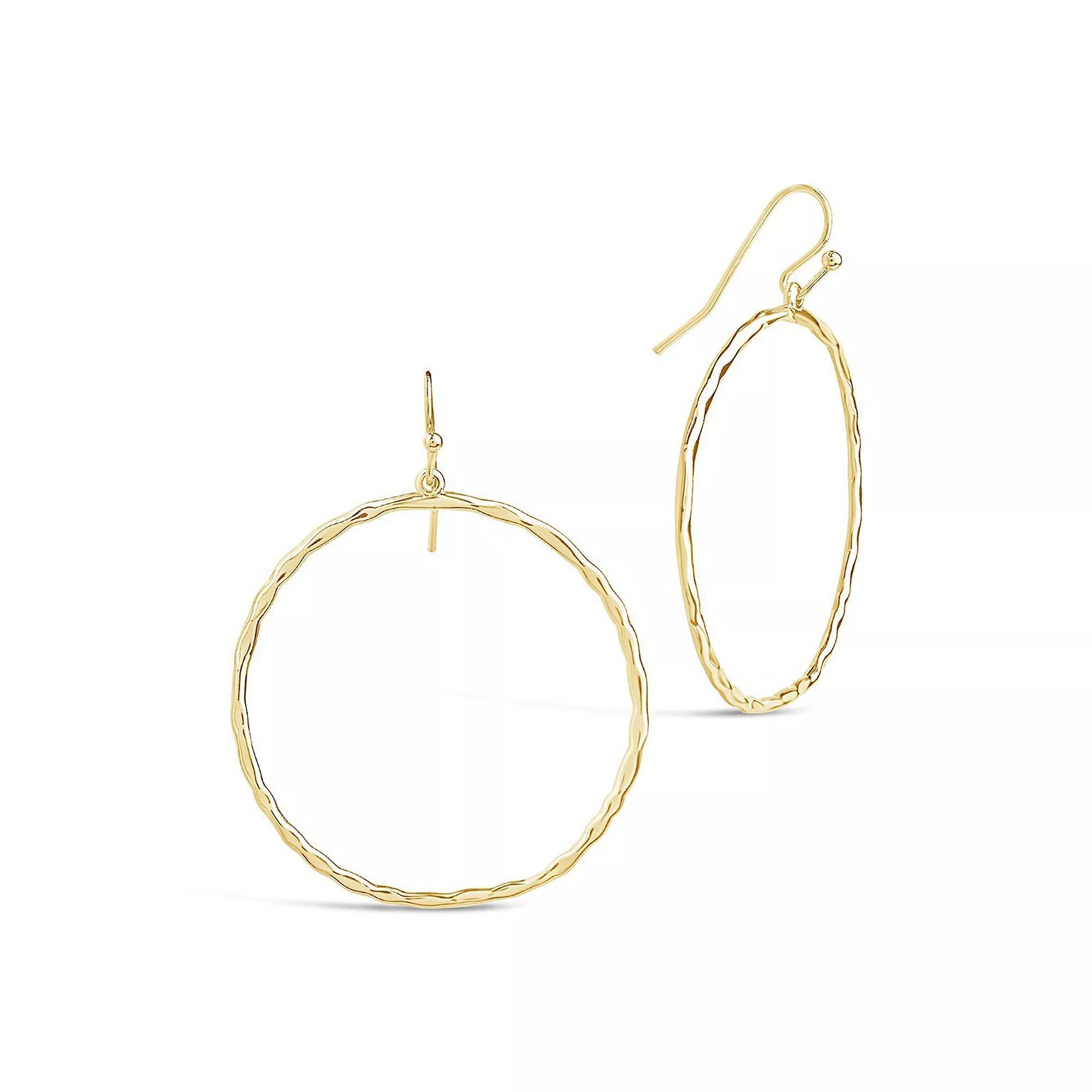 MC Collective Circle Dangle Earrings, Women's, Gold Tone Product Image