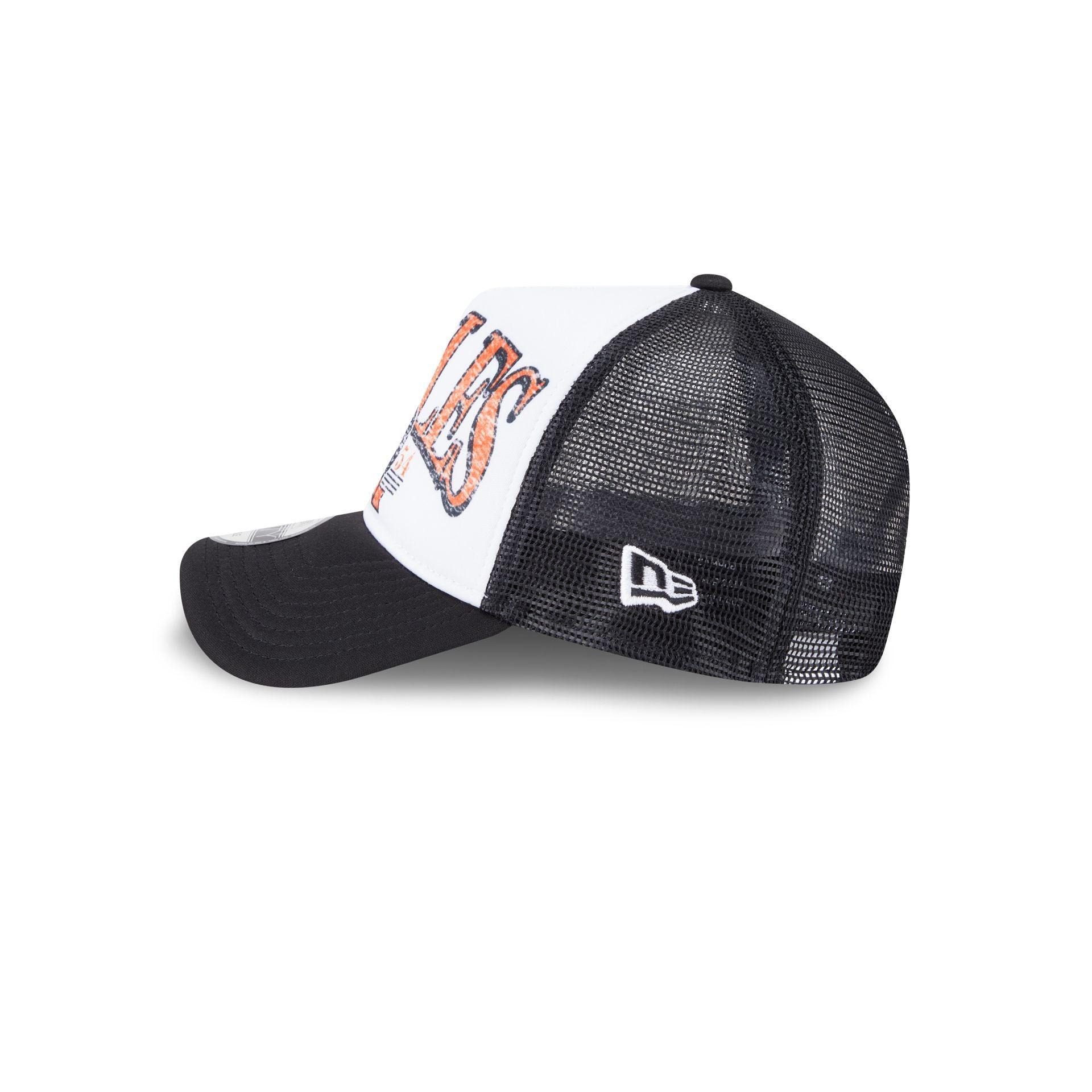 Sacramento Kings Distressed 9FORTY A-Frame Trucker Hat Male Product Image