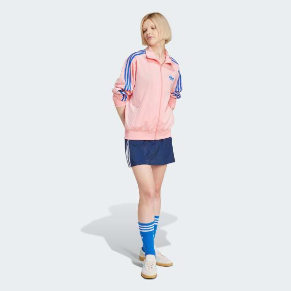 adidas Adicolor Classic Firebird Loose Track Top Black M Womens Product Image