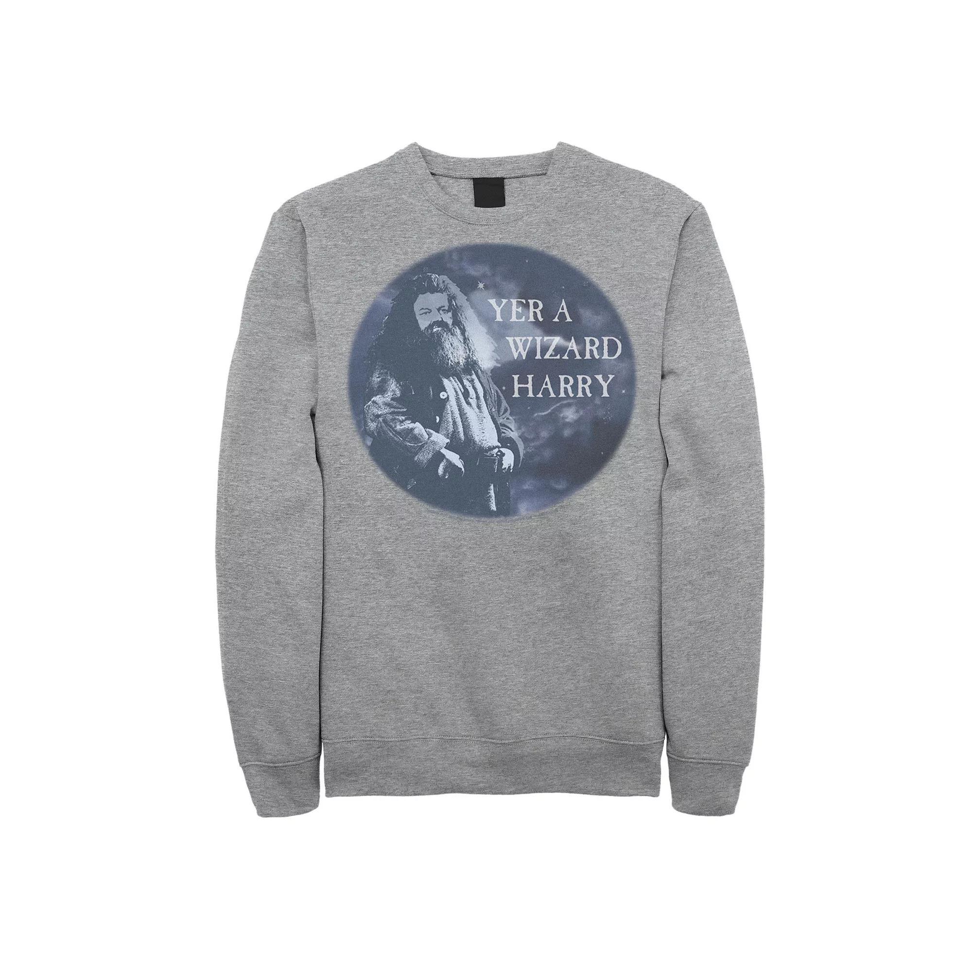 Big & Tall American Moto Garage Est. 1973 Fleece Sweatshirt, Men's, Size: Large Tall, Blue Product Image
