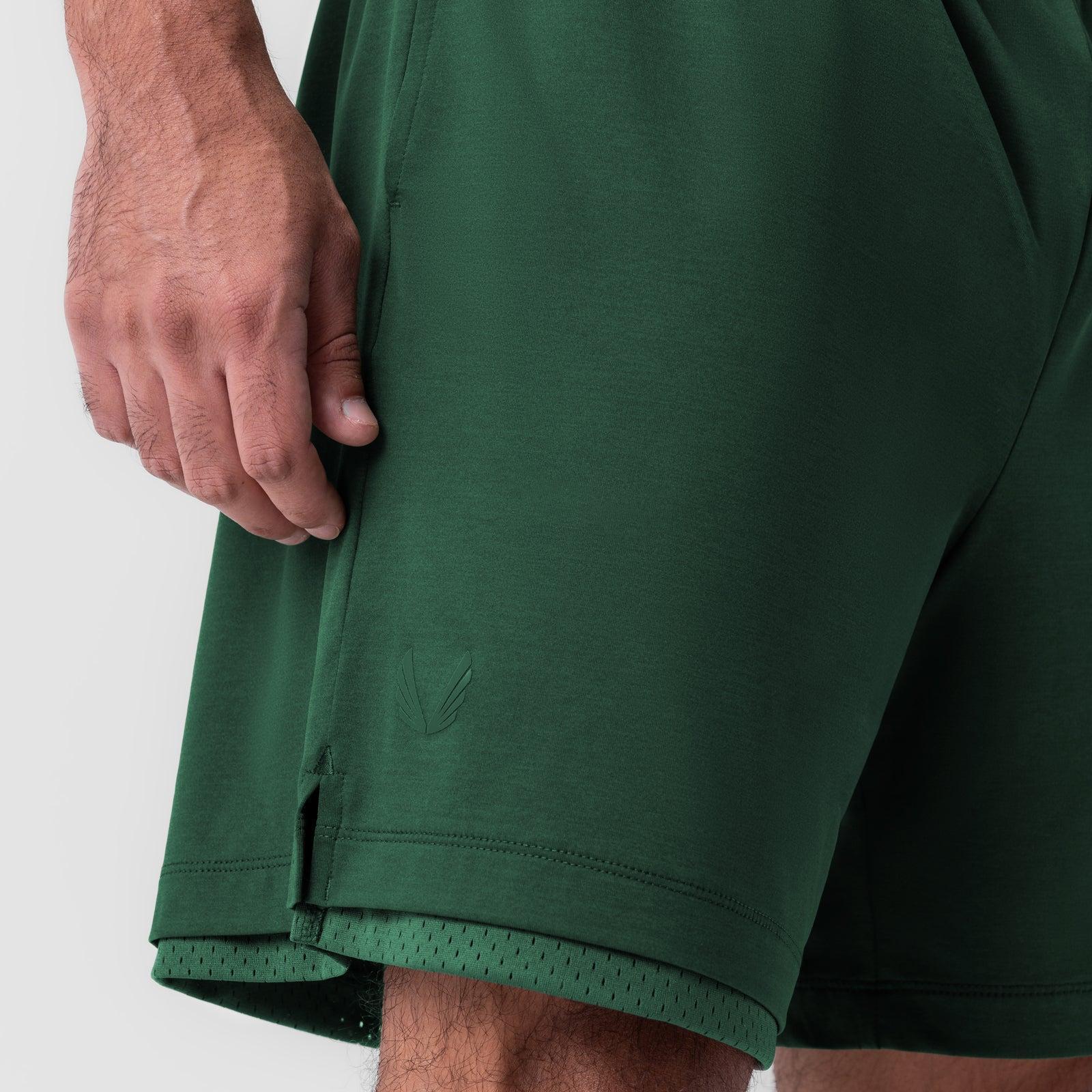 0988. Reversible 2-in-1 Short - Forest Green Product Image