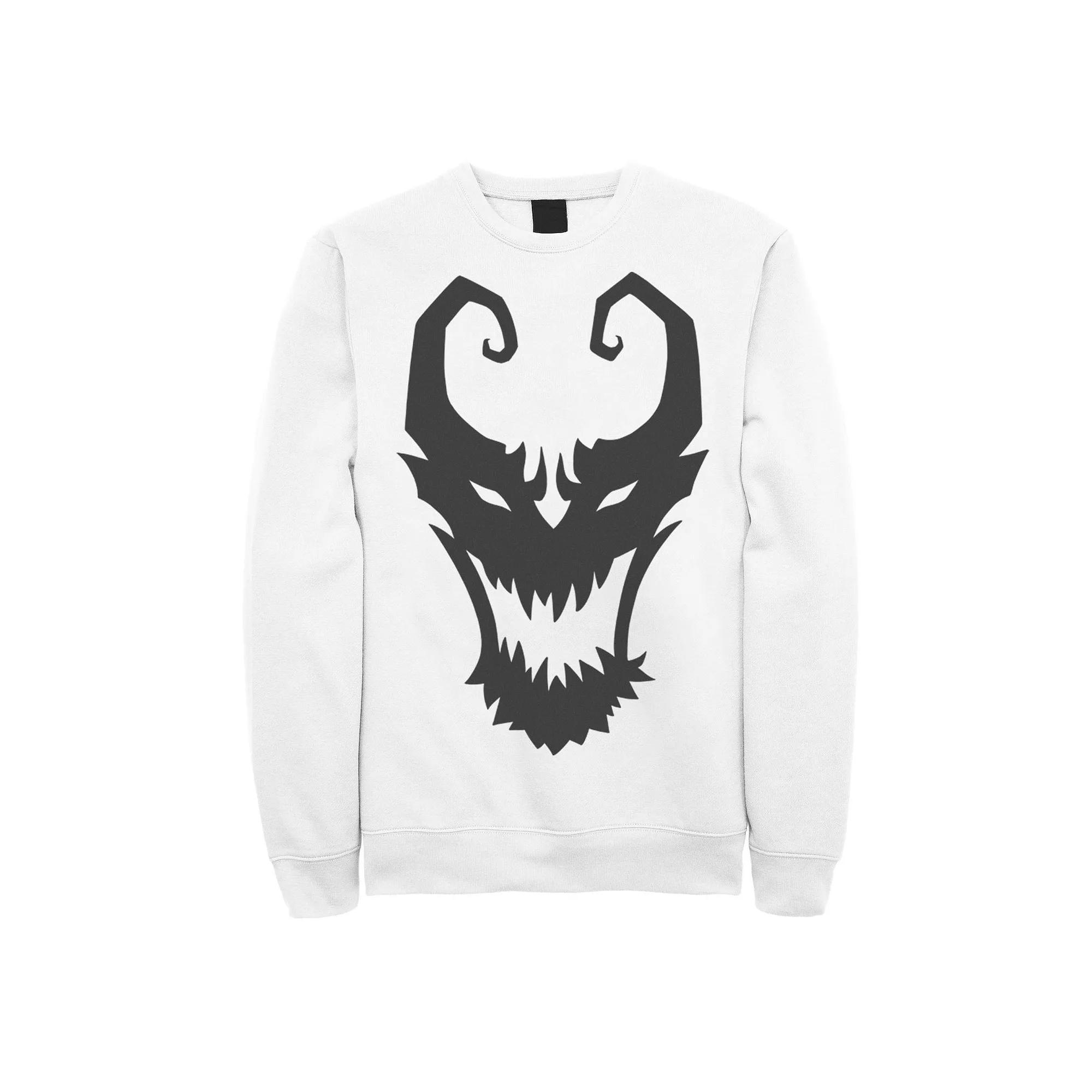Mens Marvel Venom Symbol Logo Comic Fleece Product Image