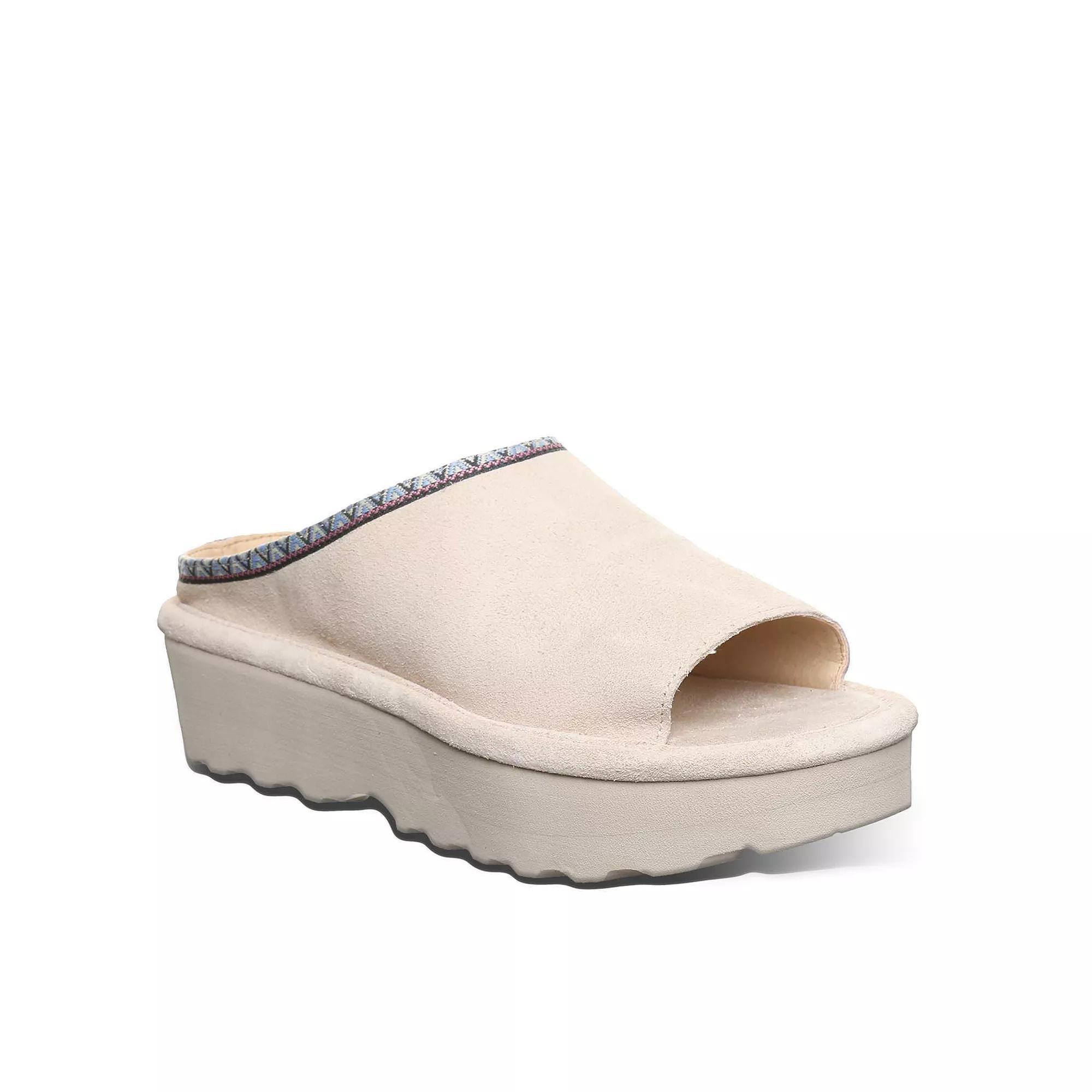 Bearpaw Navigate Women's Platform Slide Sandals, Size: 10, Camel Product Image