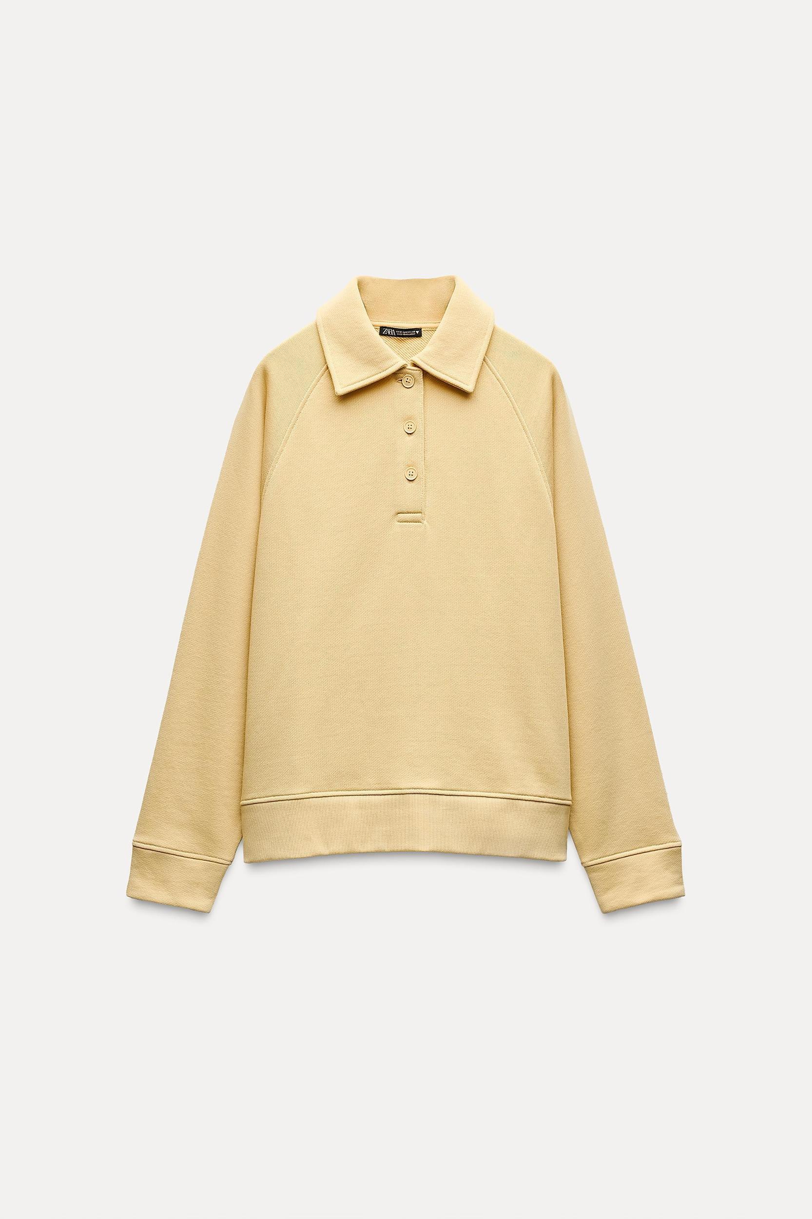PLUSH POLO SWEATSHIRT Product Image