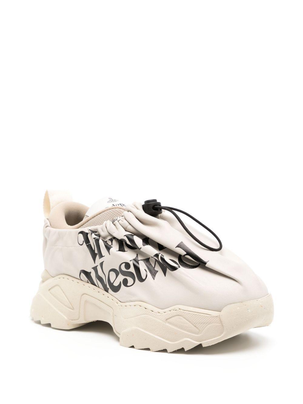 logo-print layered sneakers Product Image