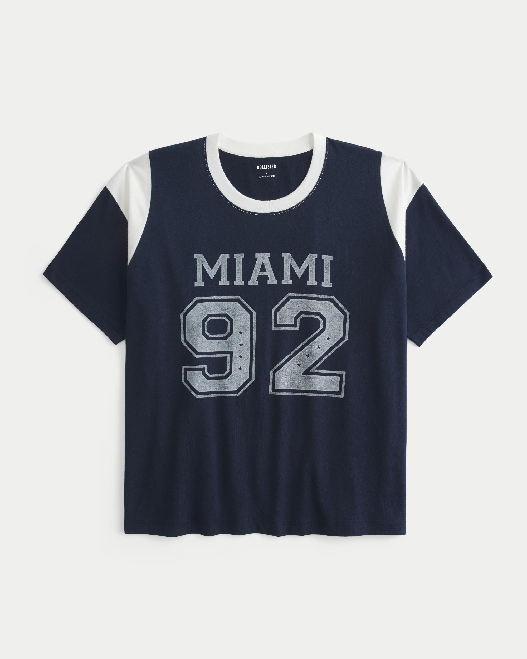 Oversized Miami Graphic Tee Product Image