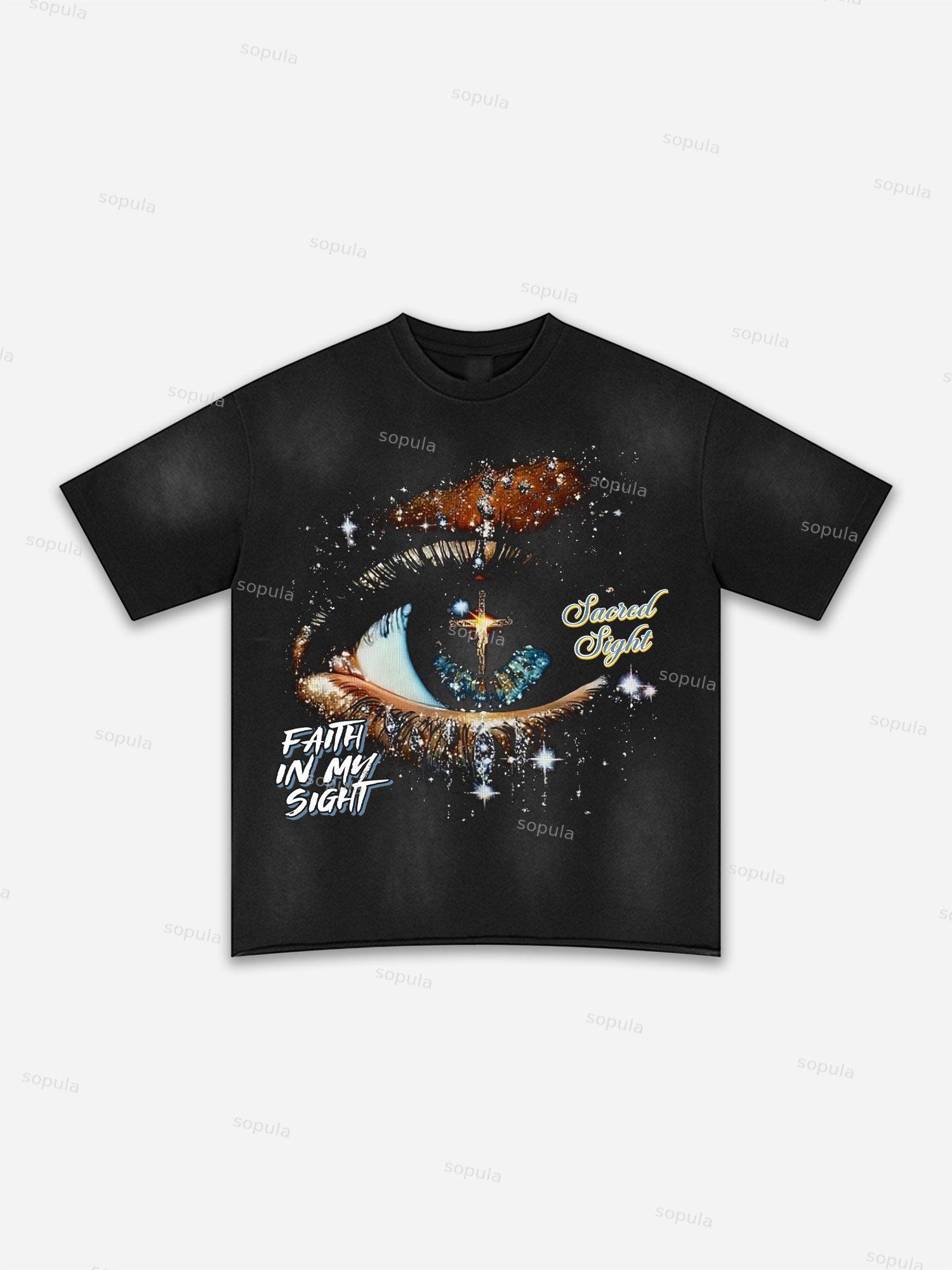Coors Banquet Rodeo Print Washed T-shirt Product Image