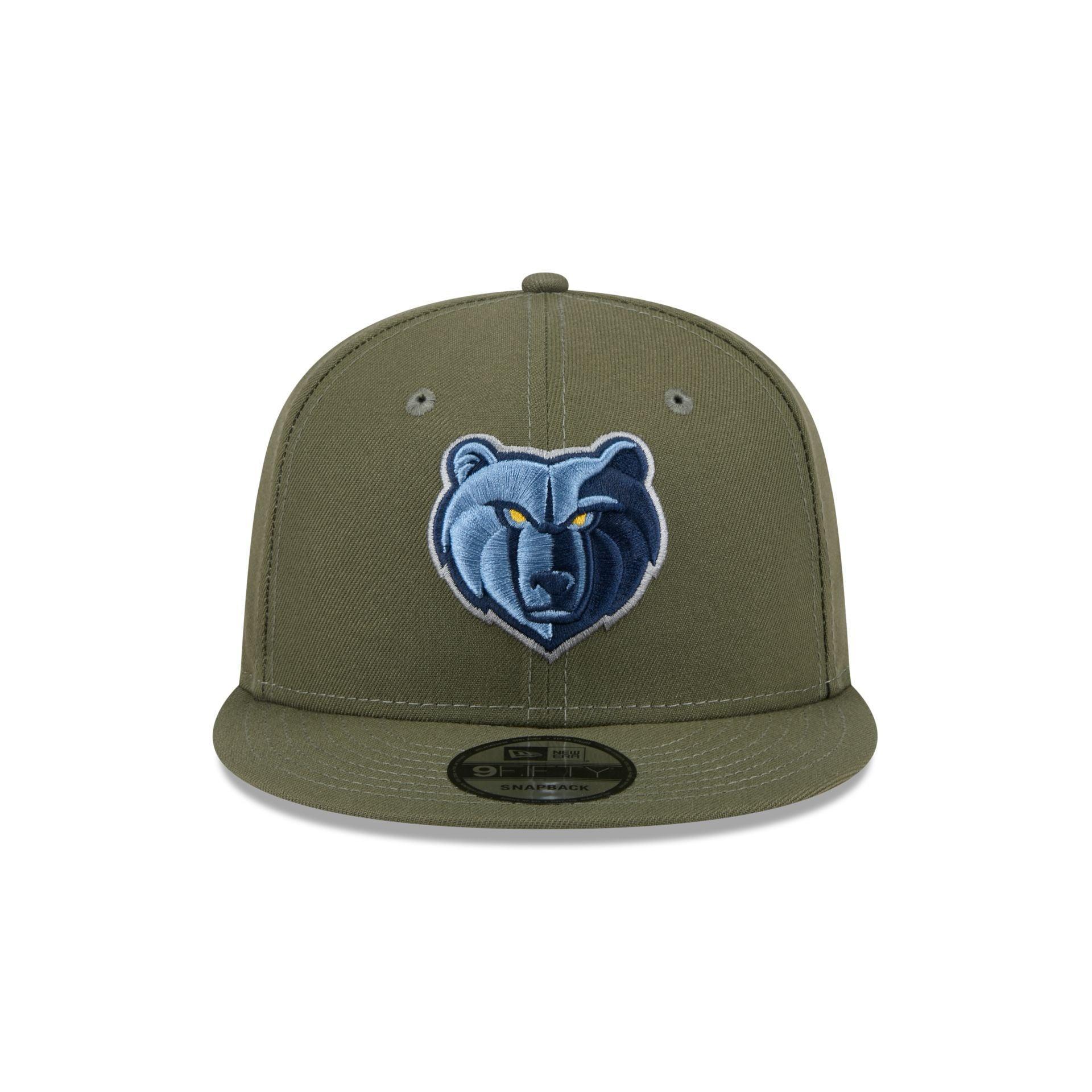 Memphis Grizzlies Olive 9FIFTY Snapback Hat Male Product Image