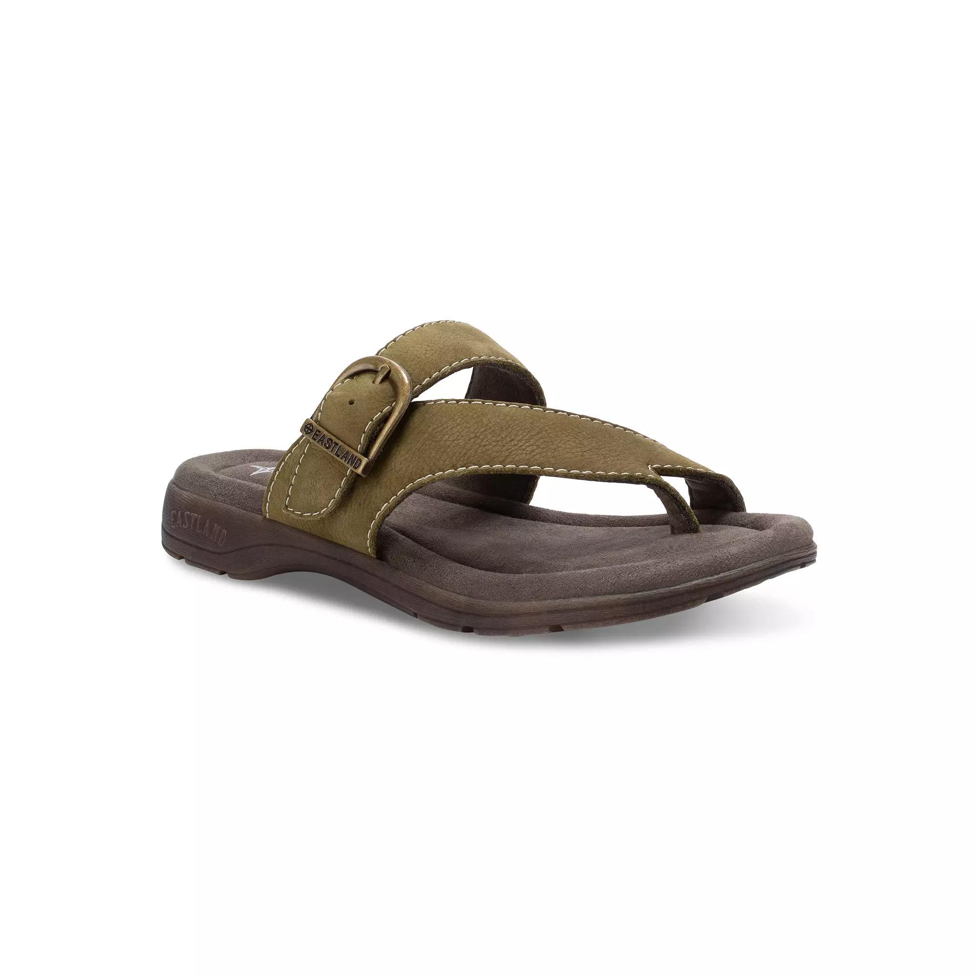Propet Gertie Women's Leather Slide Sandals, Size: 8.5 XW, Black Product Image